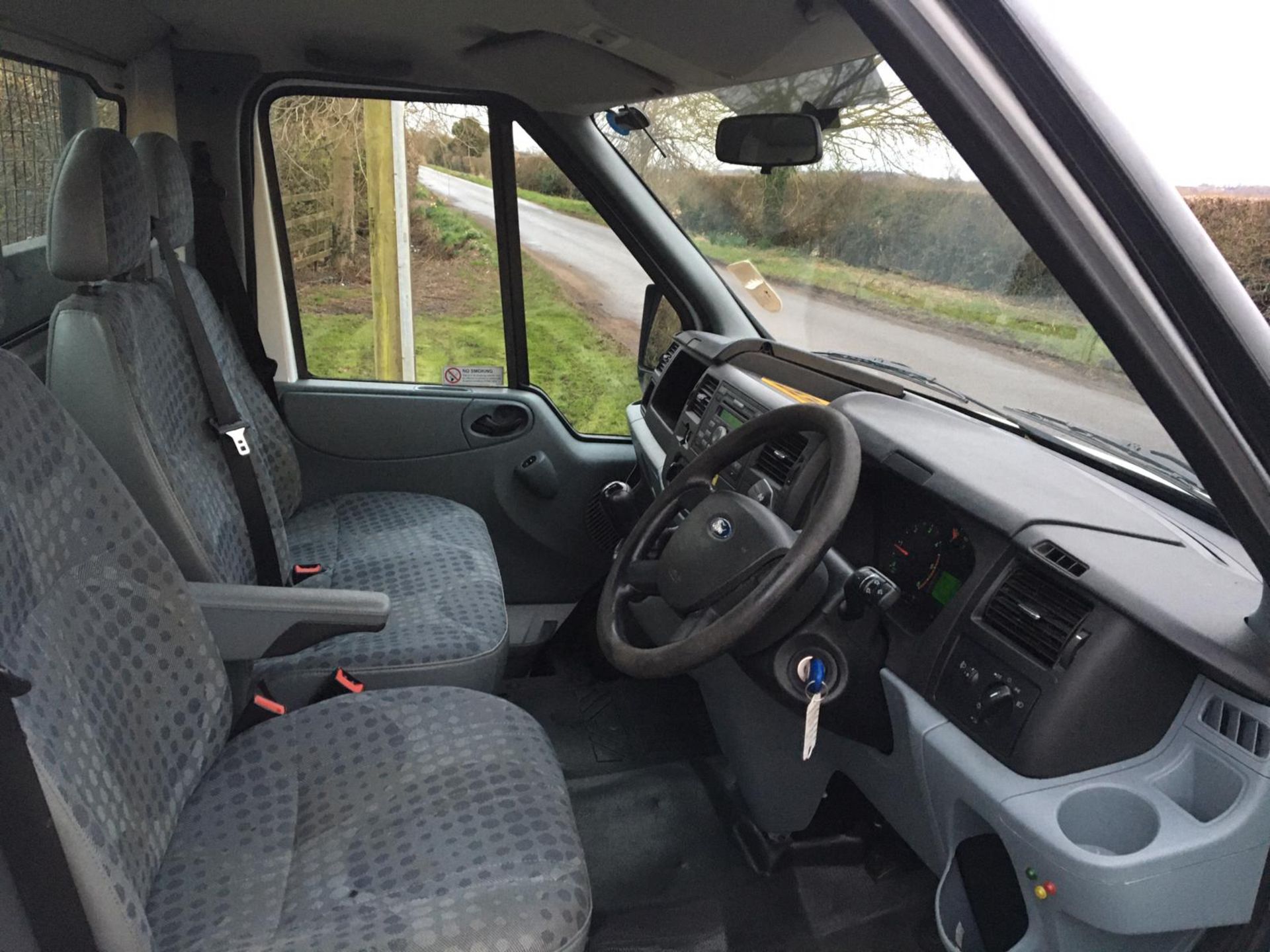 2009/59 REG FORD TRANSIT 100 T350M RWD 2.4 DIESEL TIPPER, SHOWING 0 FORMER KEEPERS *PLUS VAT* - Image 9 of 12