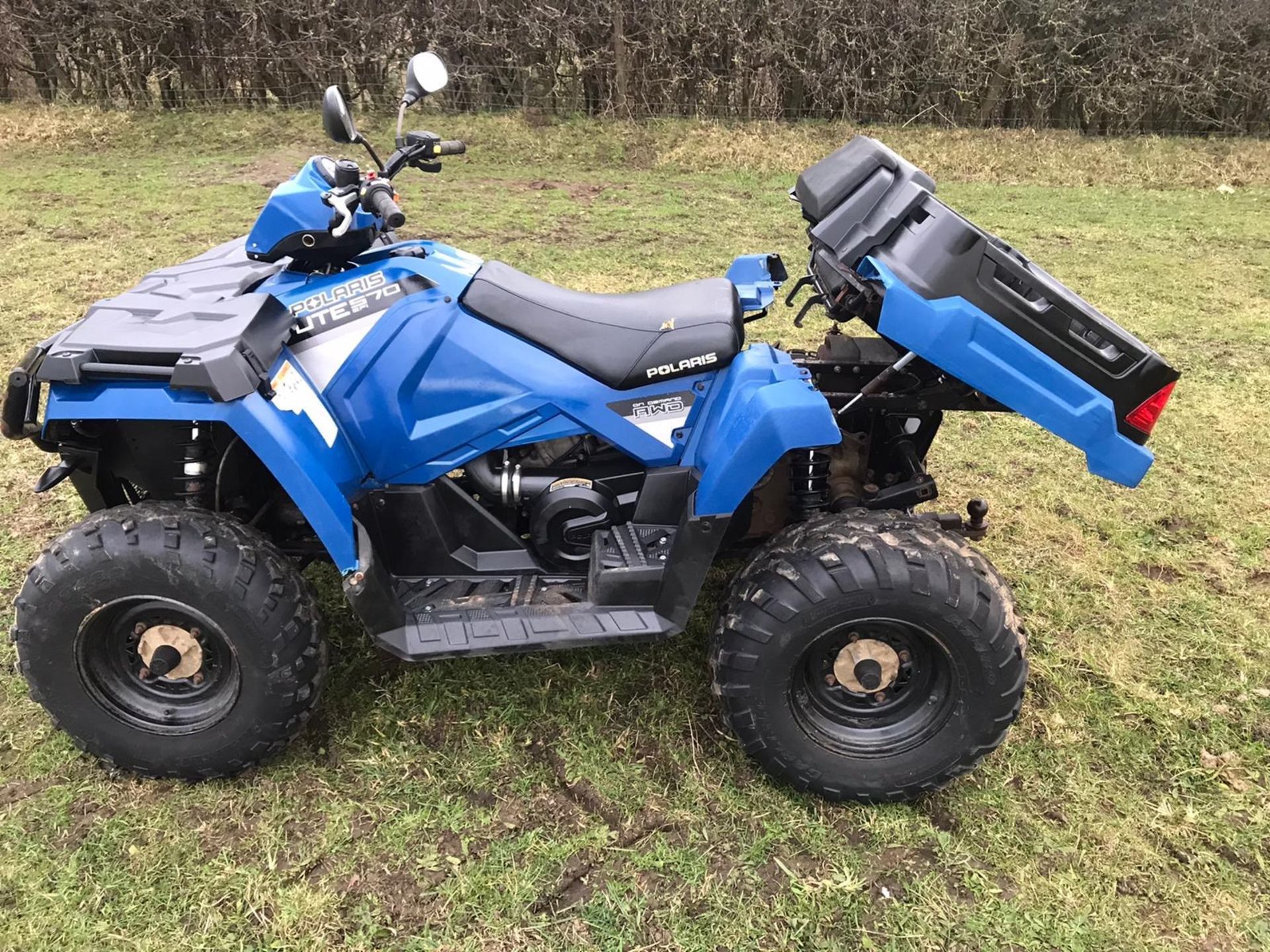 POLARIS SPORTSMAN UTE 570 EFI QUADBIKE, YEAR 2015, ONLY 131 HOURS, ROAD REGISTERED *NO VAT* - Bild 5 aus 10