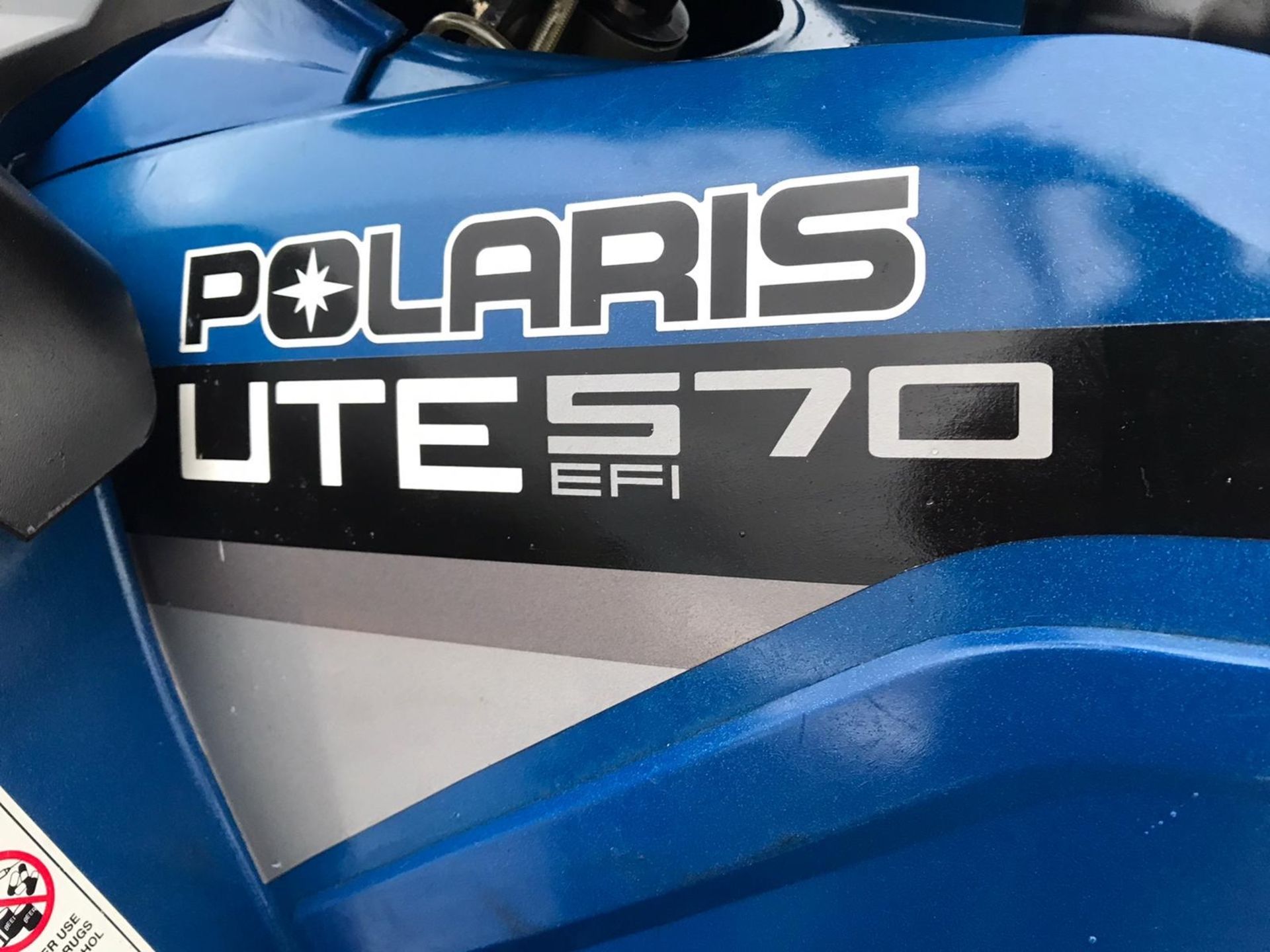 POLARIS SPORTSMAN UTE 570 EFI QUADBIKE, YEAR 2015, ONLY 131 HOURS, ROAD REGISTERED *NO VAT* - Bild 8 aus 10