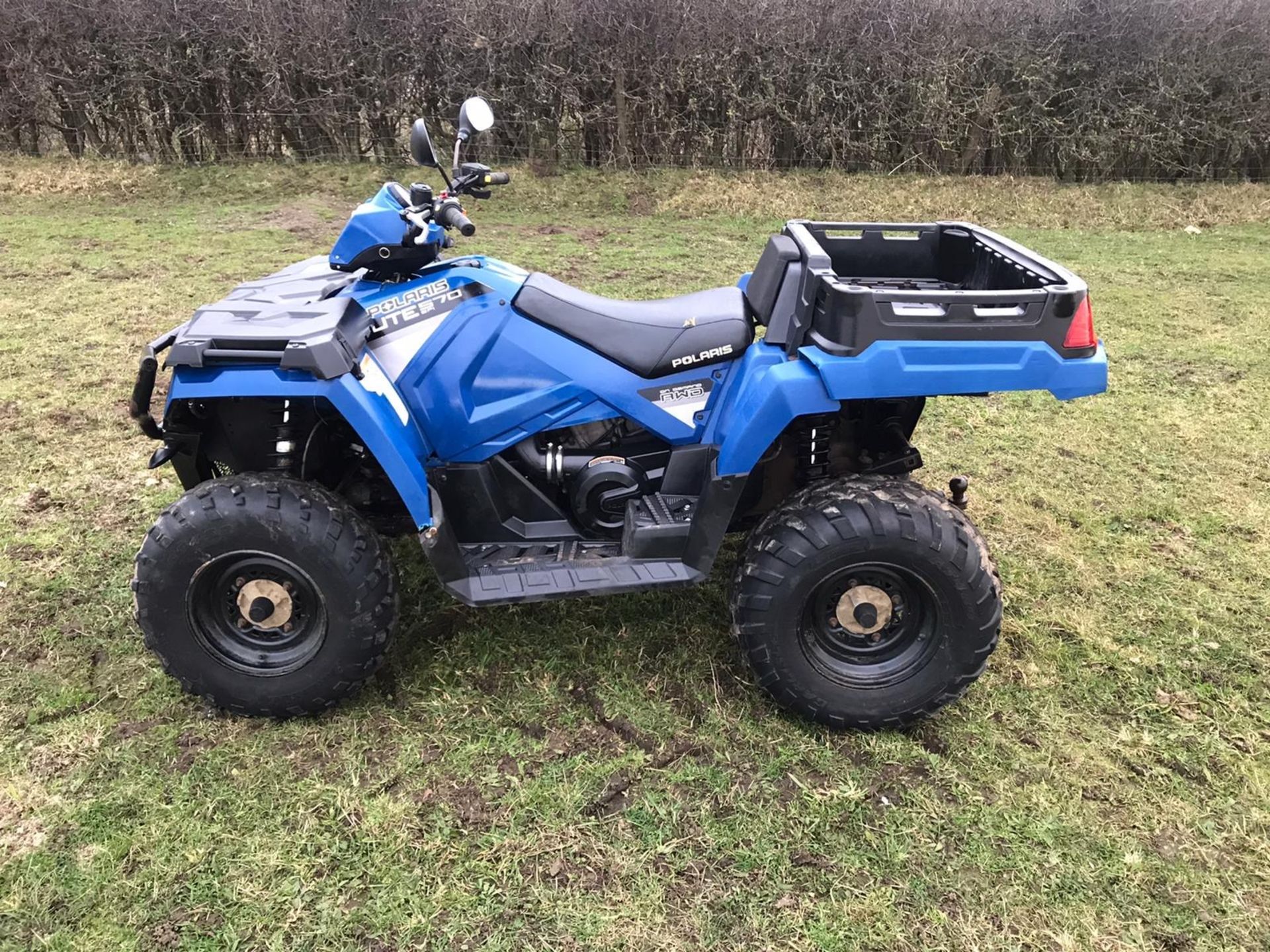 POLARIS SPORTSMAN UTE 570 EFI QUADBIKE, YEAR 2015, ONLY 131 HOURS, ROAD REGISTERED *NO VAT* - Bild 4 aus 10