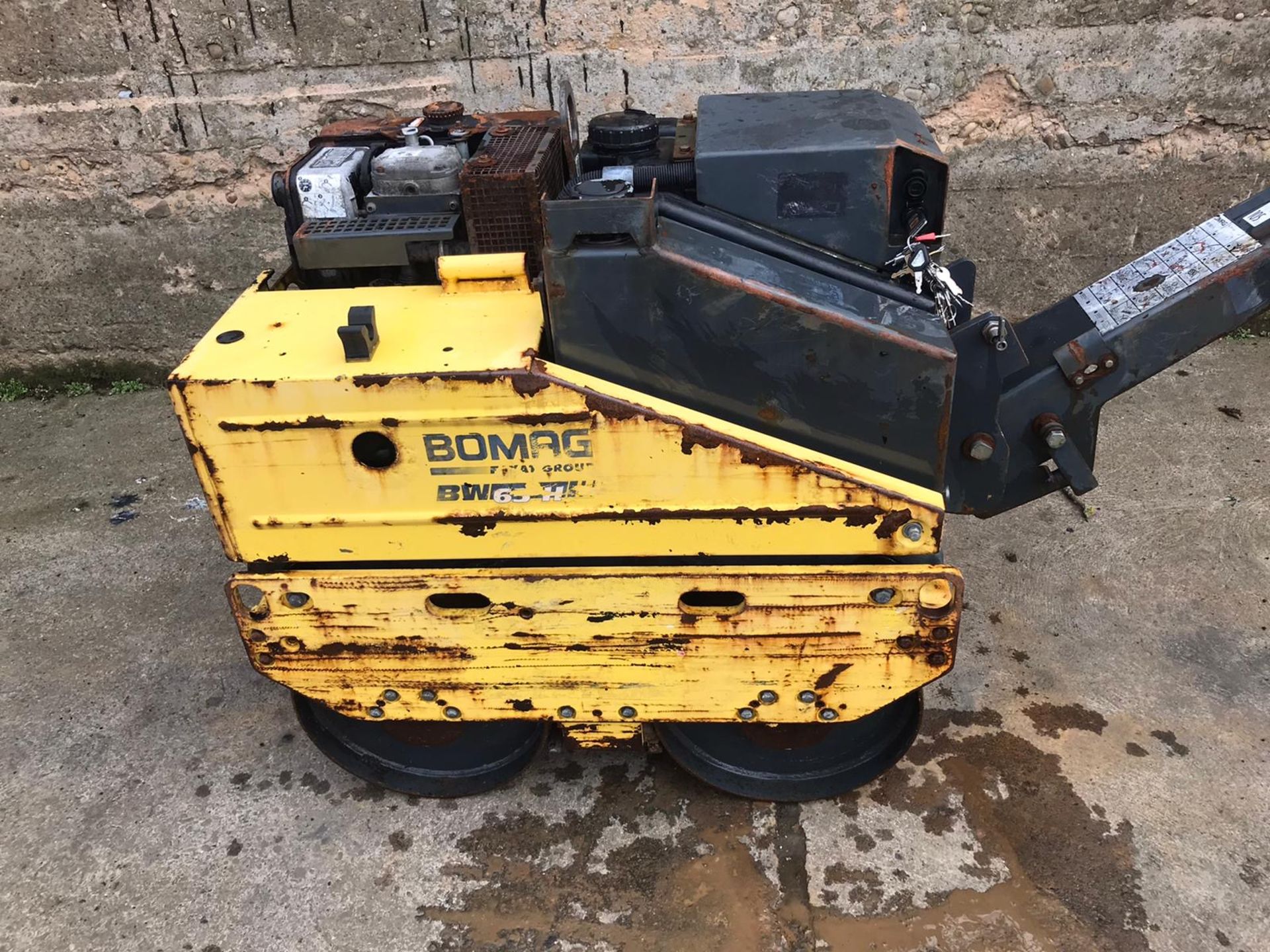 BOMAG BW65H WALK BEHIND PEDESTRIAN ROLLER, YEAR 2012, READY FOR WORK *PLUS VAT* - Image 3 of 7