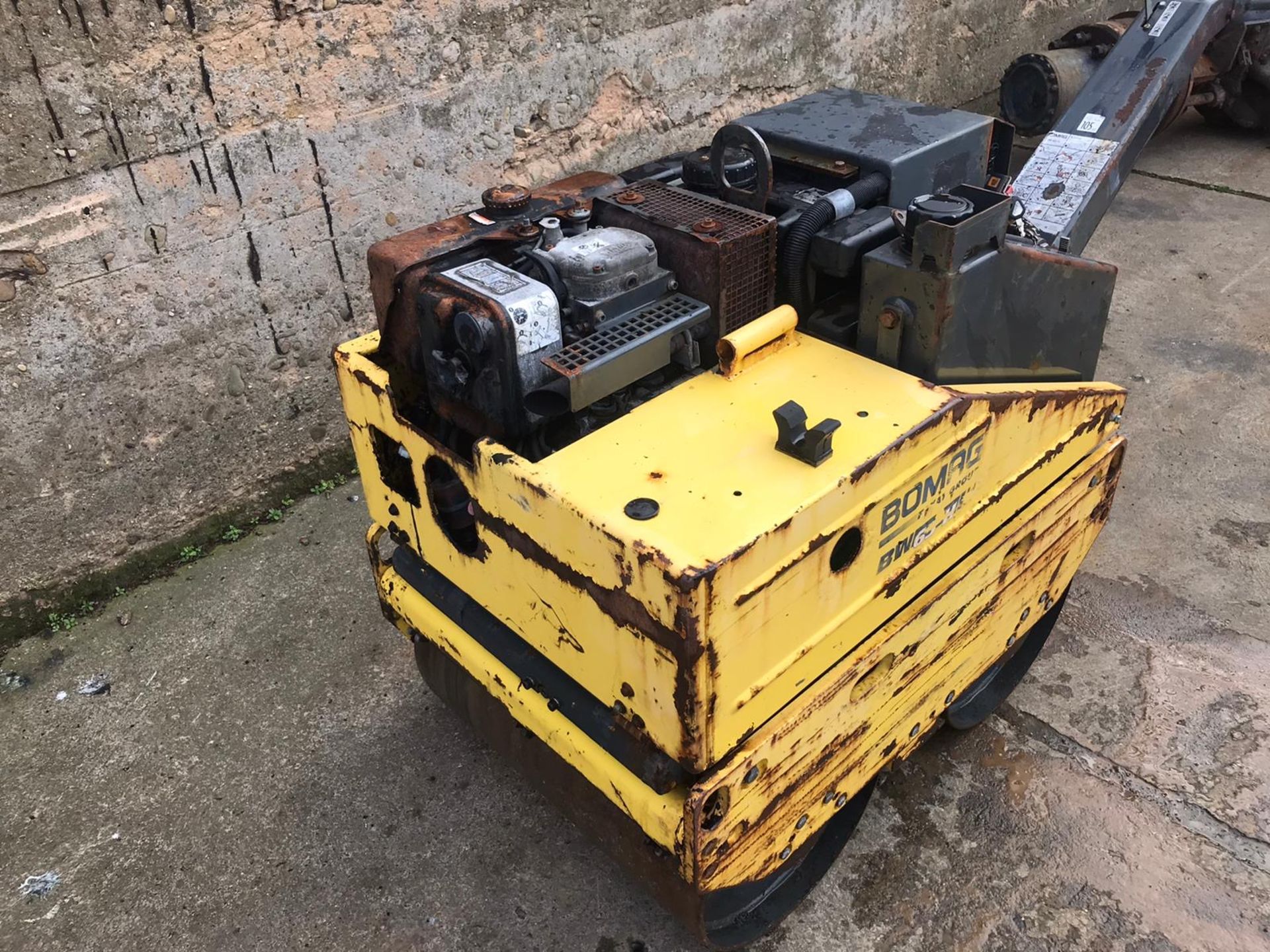 BOMAG BW65H WALK BEHIND PEDESTRIAN ROLLER, YEAR 2012, READY FOR WORK *PLUS VAT* - Image 2 of 7