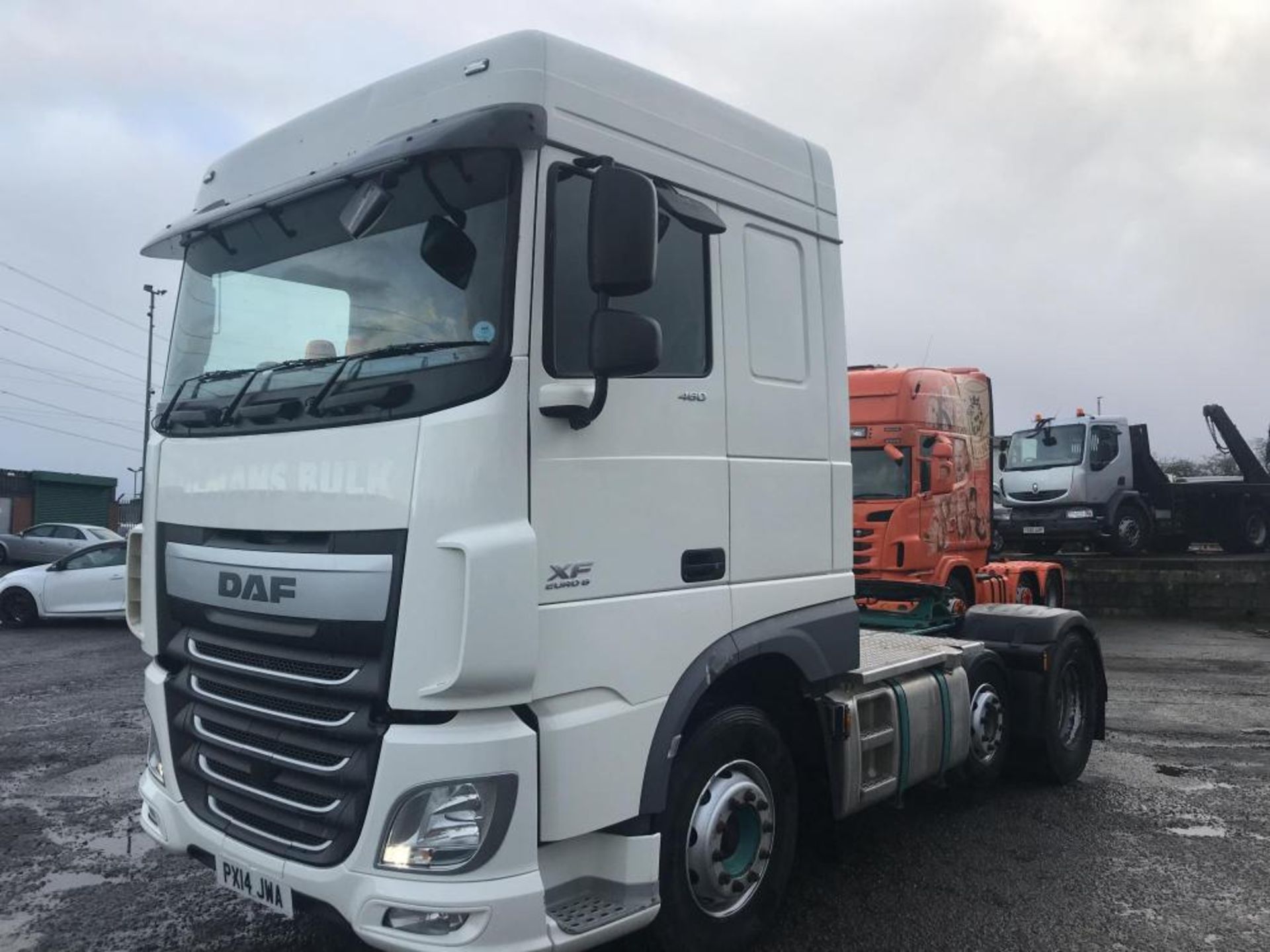 2014/14 REG DAF XF 105.460 6X2 TRACTOR UNIT MANUAL GEARBOX TIPPING GEAR EURO 6 *PLUS VAT* - Image 2 of 12
