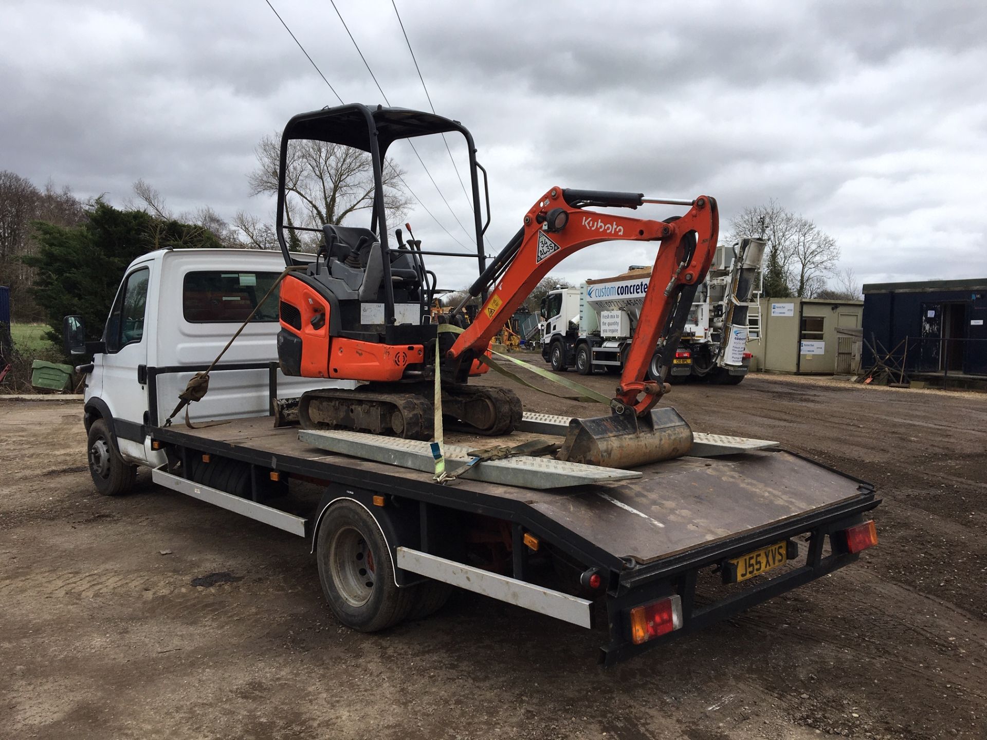 2006/55 REG IVECO DAILY 60C17 3.0 DIESEL WHITE 6.5T BEAVER-TAIL RECOVERY, SHOWING 0 FORMER KEEPERS - Image 4 of 4