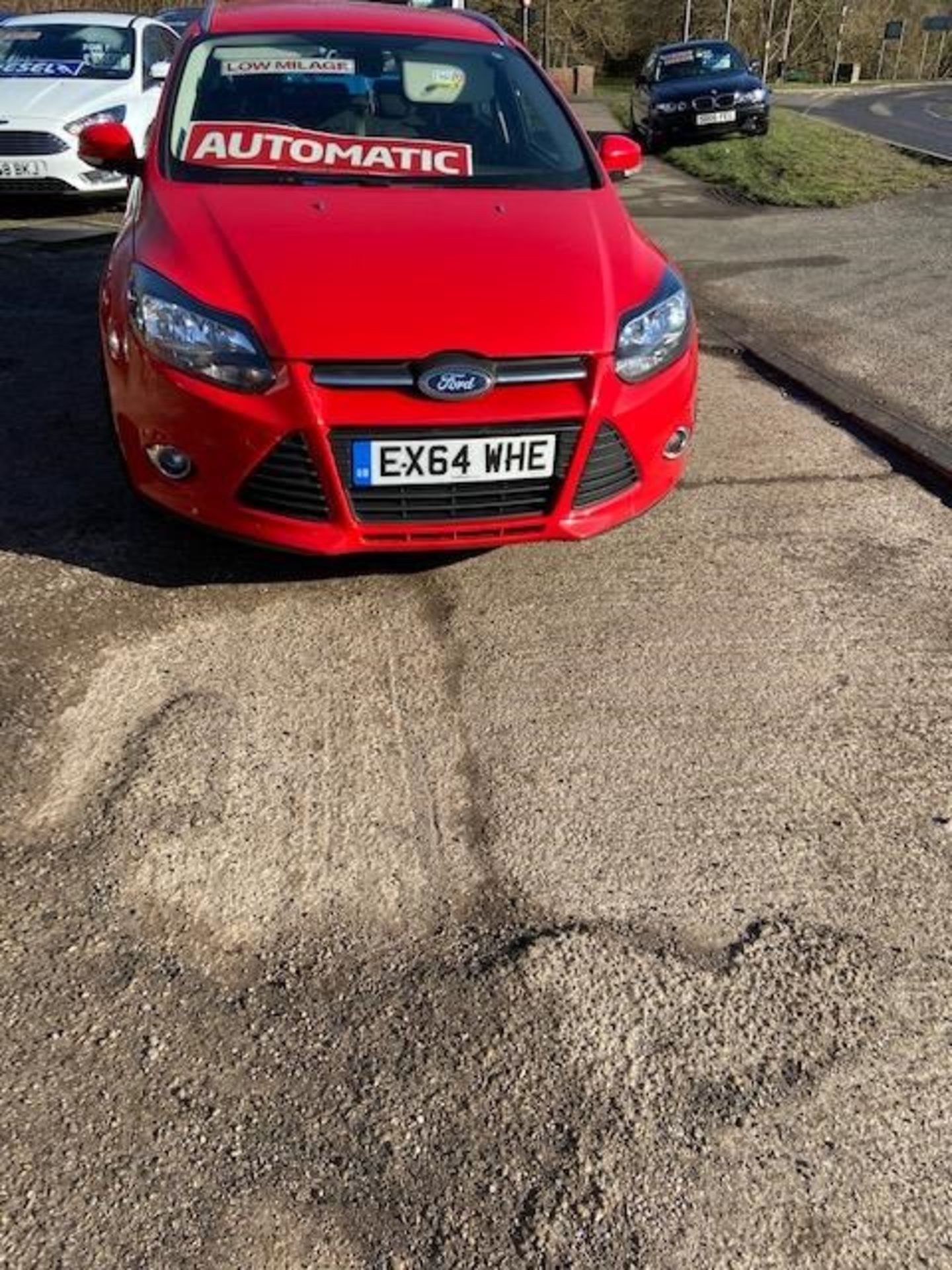 2014/64 REG FORD FOCUS TITANIUM NAVIGATOR 1.6 PETROL RED ESTATE, SHOWING 2 FORMER KEEPERS *NO VAT* - Image 4 of 9