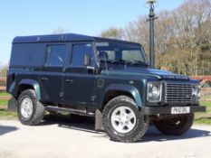 2010/10 REG LAND ROVER DEFENDER 110 XS TDI D/C UTILITY LWB, LOW MILEAGE, MAIN DEALER SERVICE HISTORY