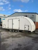 WOODFORD GALAXY ENCLOSED TRI-AXLE CAR TRANSPORTER TRAILER, YEAR 2016 *PLUS VAT*