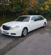 1996 E300D 6 DOOR LIMOUSINE CONVERTED TO 2010 FACE LIFT CAR WHITE MERCEDES 6 DOOR LIMO *NO VAT*