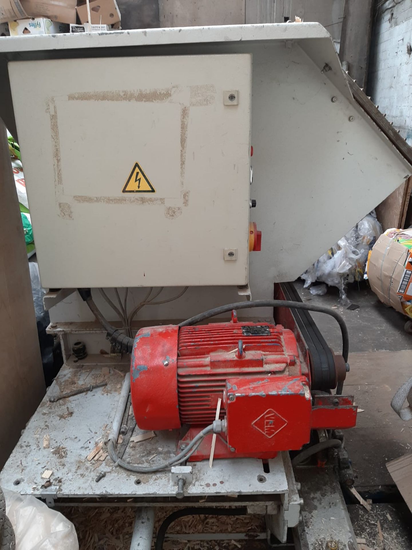 VECOPLAN VAZ 70/80 BIOMASS WOOD SHREDDER, FULLY OPERATIONAL CAN BE SEEN WORKING *NO VAT* - Image 5 of 6