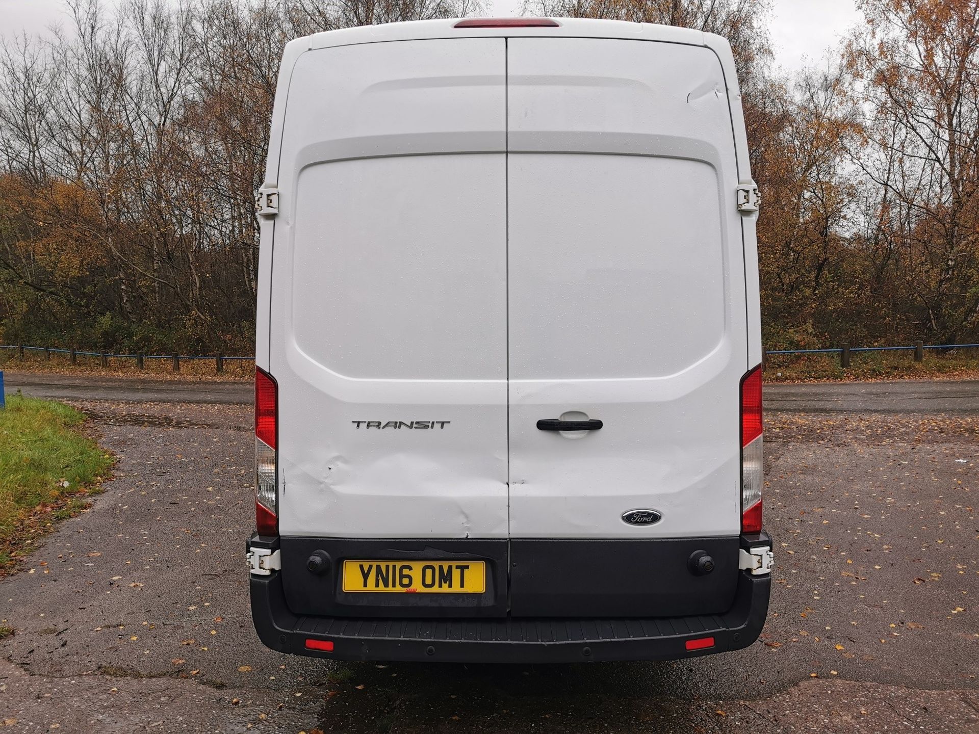 2016/16 REG FORD TRANSIT 350 L4 JUMBO TREND 2.2 DIESEL WHITE PANEL VAN, SHOWING ONE OWNER *NO VAT* - Image 5 of 18