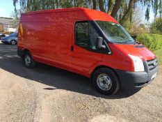 2012/12 REG FORD TRANSIT 100 T350 RWD 2.2 COMPRESSOR & ELECTRIC, SHOWING 0 FORMER KEEPERS *PLUS VAT*