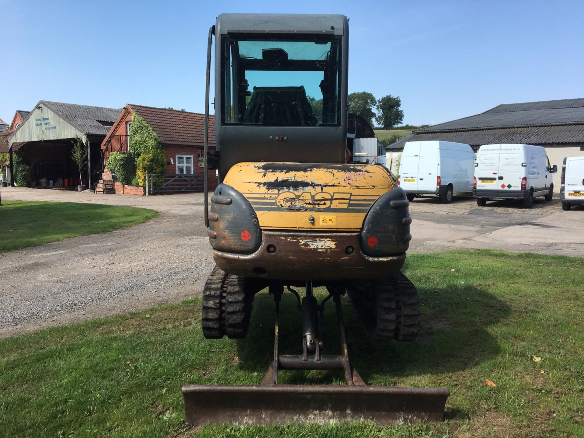 CASE CX35 3.5 TON TRACKED MINI DIGGER / EXCAVATOR 1 X BUCKET, RUNS, WORKS AND DIGS *NO VAT* - Image 7 of 9