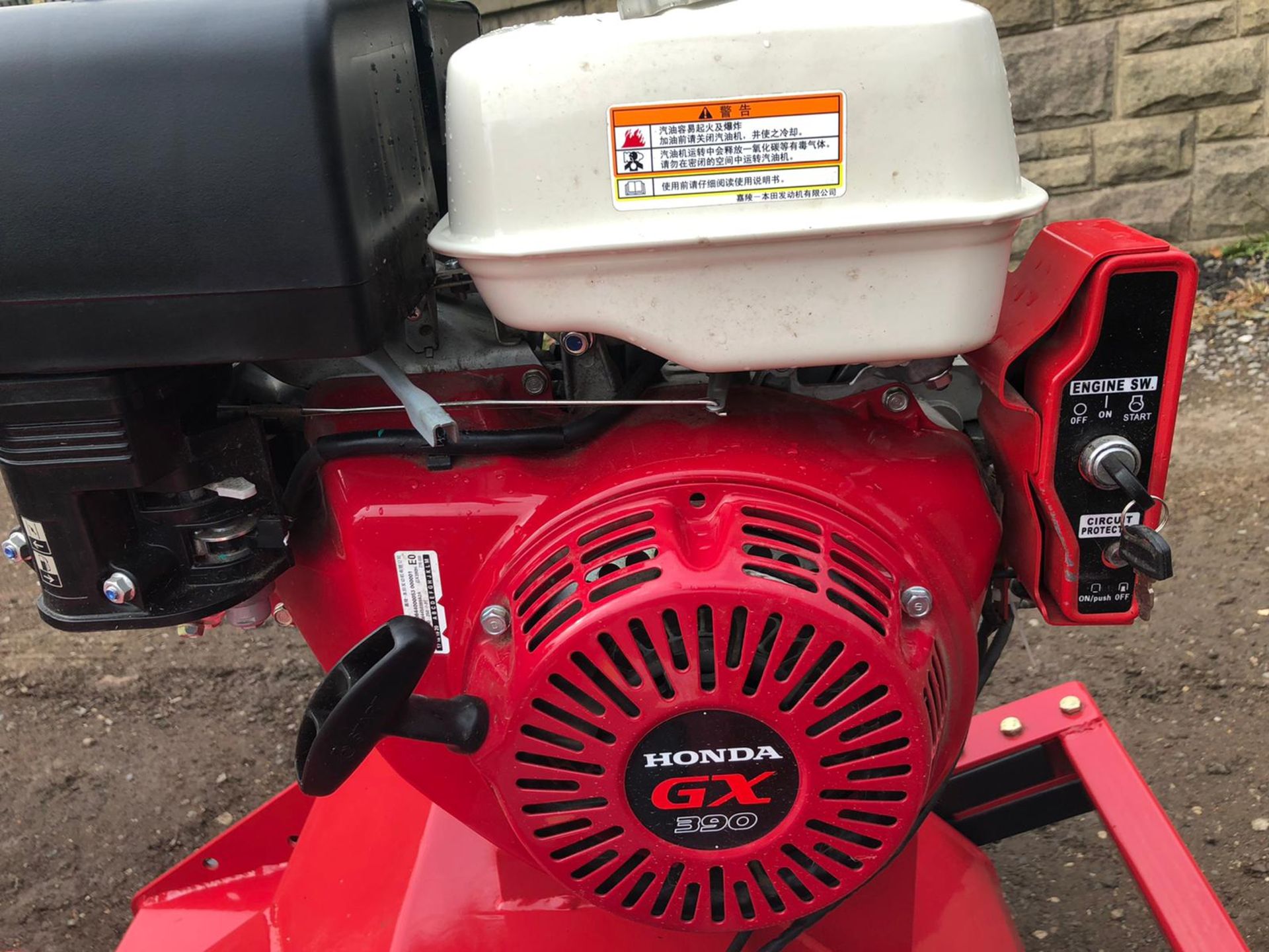 2019 EX DEMO HONDA ATV-145 FLAIL MOWER, IN NEW CONDITION, RUNS AND WORKS WELL *NO VAT* - Image 2 of 5