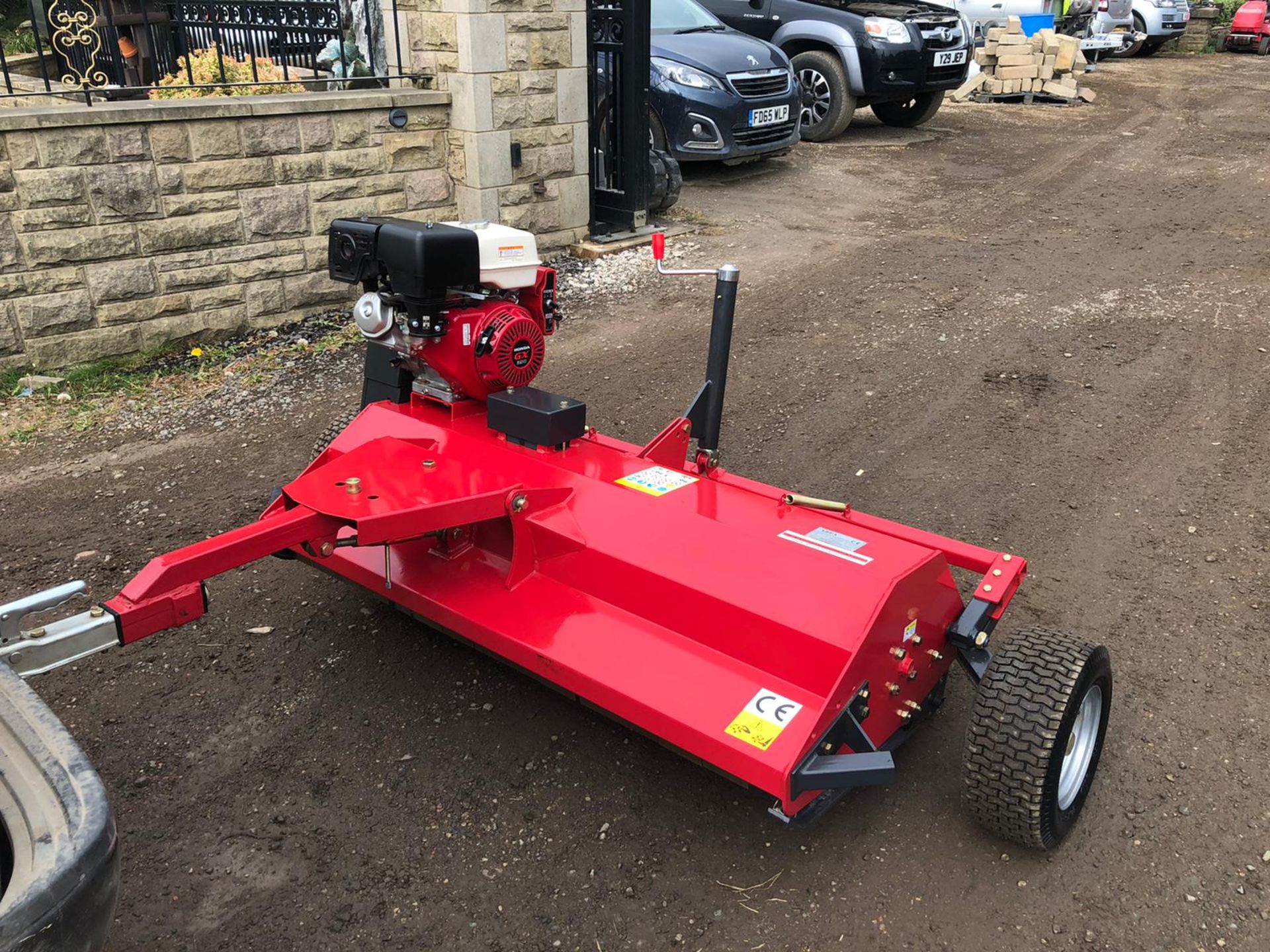 2019 EX DEMO HONDA ATV-145 FLAIL MOWER, IN NEW CONDITION, RUNS AND WORKS WELL *NO VAT*