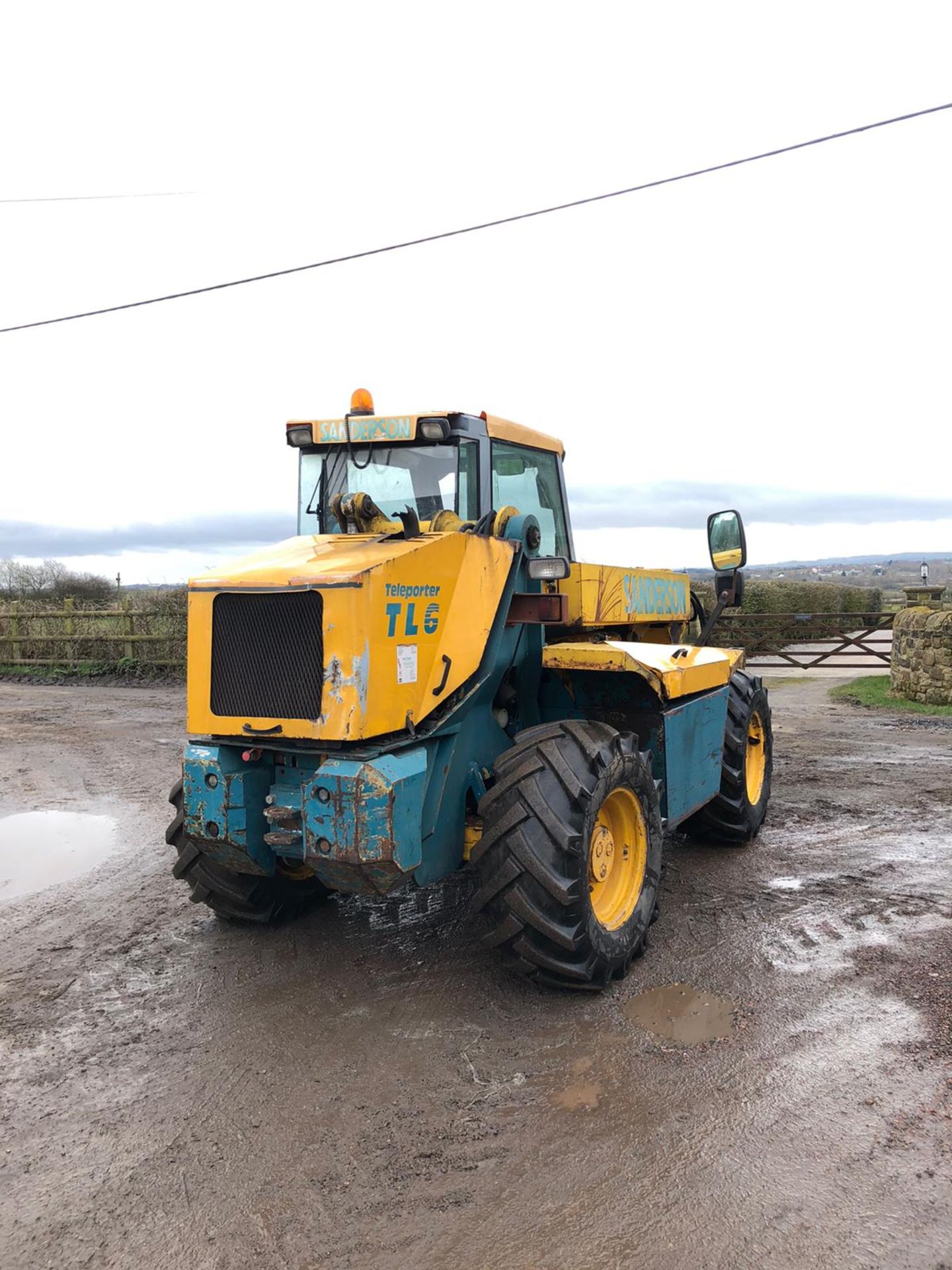 SANDERSON TL6 TELEHANDLER, 6M REACH, 4 WHEEL DRIVE, RUNS, WORKS & LIFTS *PLUS VAT* - Image 6 of 7