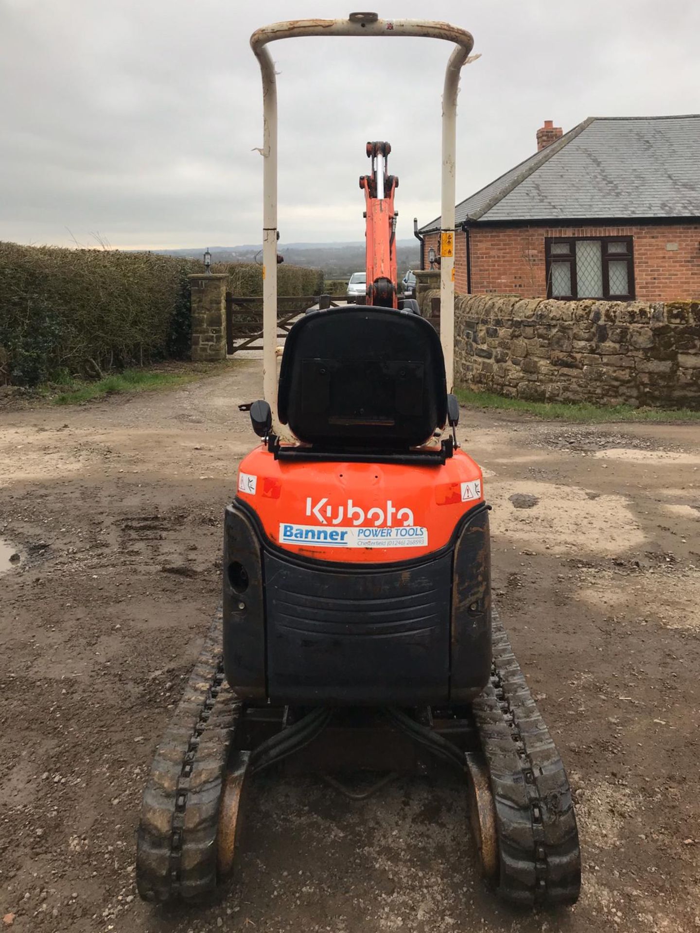 KUBOTA U10-3 TRACKED CRAWLER MICRO DIGGER / EXCAVATOR, YEAR 2011, RUNS, WORKS AND DIGS *PLUS VAT* - Image 6 of 8