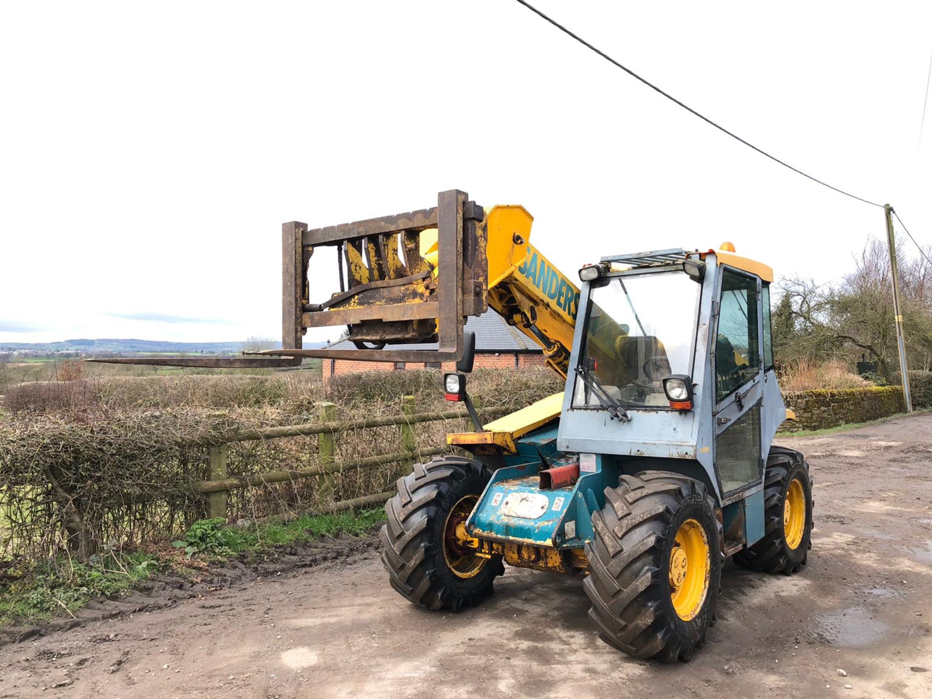 SANDERSON TL6 TELEHANDLER, 6M REACH, 4 WHEEL DRIVE, RUNS, WORKS & LIFTS *PLUS VAT* - Image 2 of 7