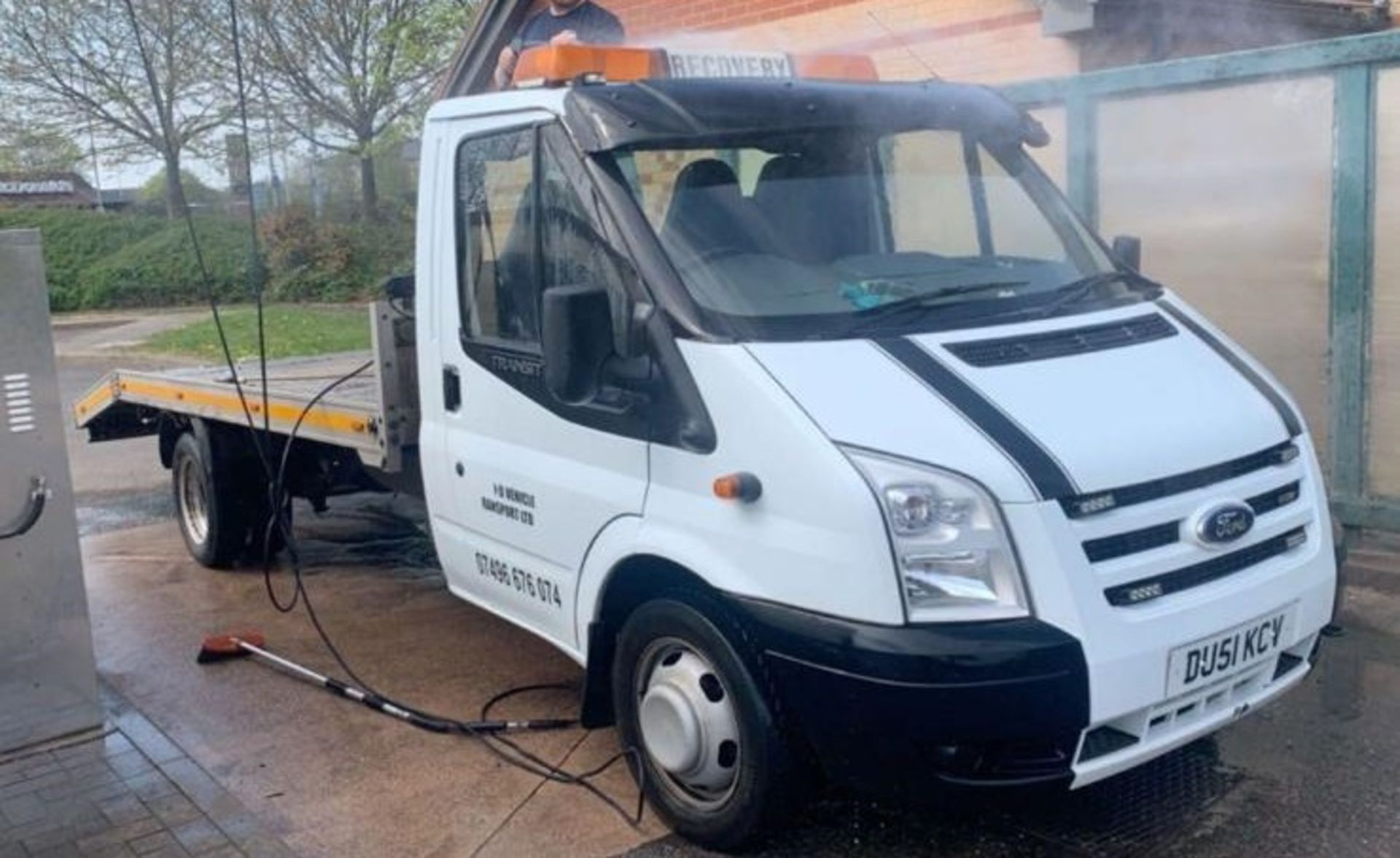 2001/51 REG FORD TRANSIT 350 LWB TD RECOVERY 2.4 DIESEL *PLUS VAT* - Image 2 of 5