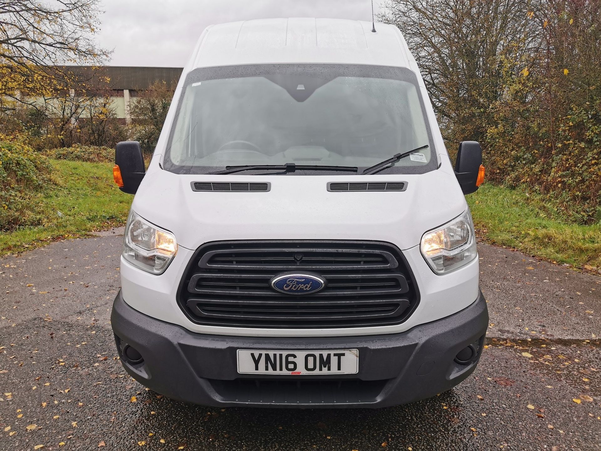 2016/16 REG FORD TRANSIT 350 L4 JUMBO TREND 2.2 DIESEL WHITE PANEL VAN, SHOWING ONE OWNER *NO VAT* - Image 2 of 18