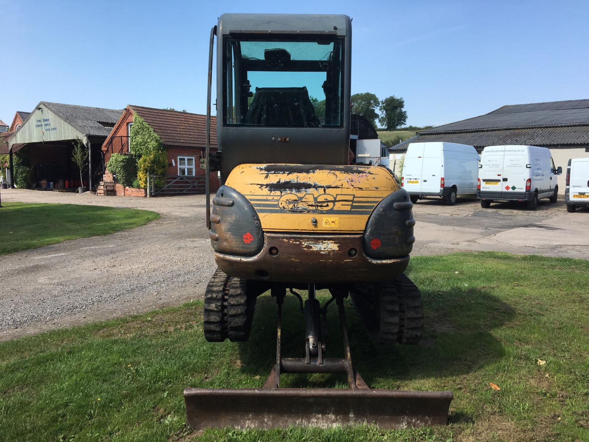 CASE CX35 3.5 TON TRACKED MINI DIGGER / EXCAVATOR 1 X BUCKET, RUNS, WORKS AND DIGS *NO VAT* - Image 3 of 9