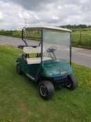 EZ-GO BATTERY GOLF BUGGY RUNS AND DRIVES FORWARD AND REVERSE, ONLY 683 HOURS GOOD TYRES *NO VAT*