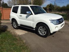 2014/64 REG MITSUBISHI SHOGUN 4WORK WARRIOR DI-D 3.2 DIESEL WHITE LIGHT UTILITY 4X4 *NO VAT*