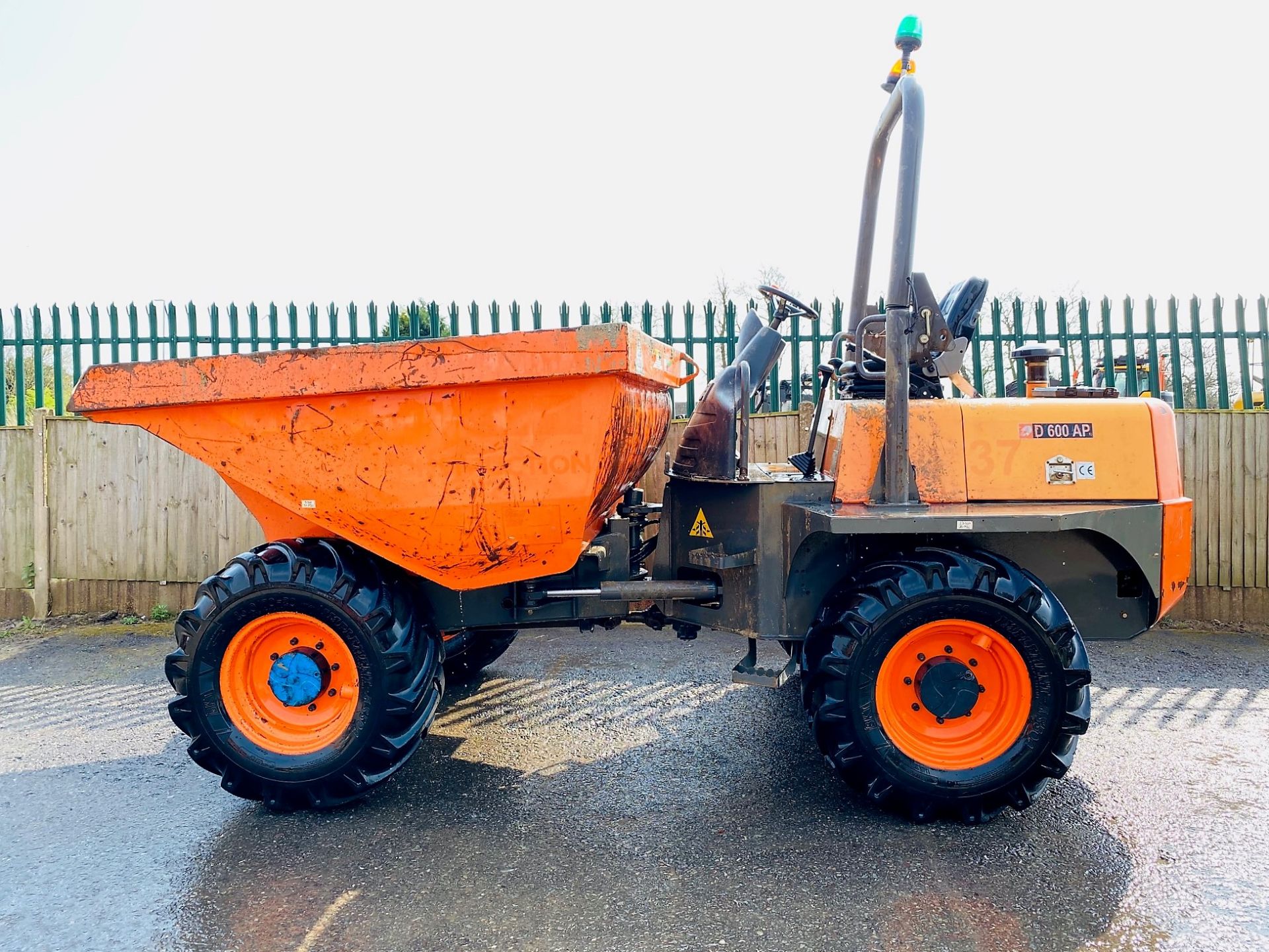 AUSA D 600 AP 6 TONNE DUMPER, YEAR 2015, 1216 HOURS, GOOD TYRES, CE MARKED *PLUS VAT*