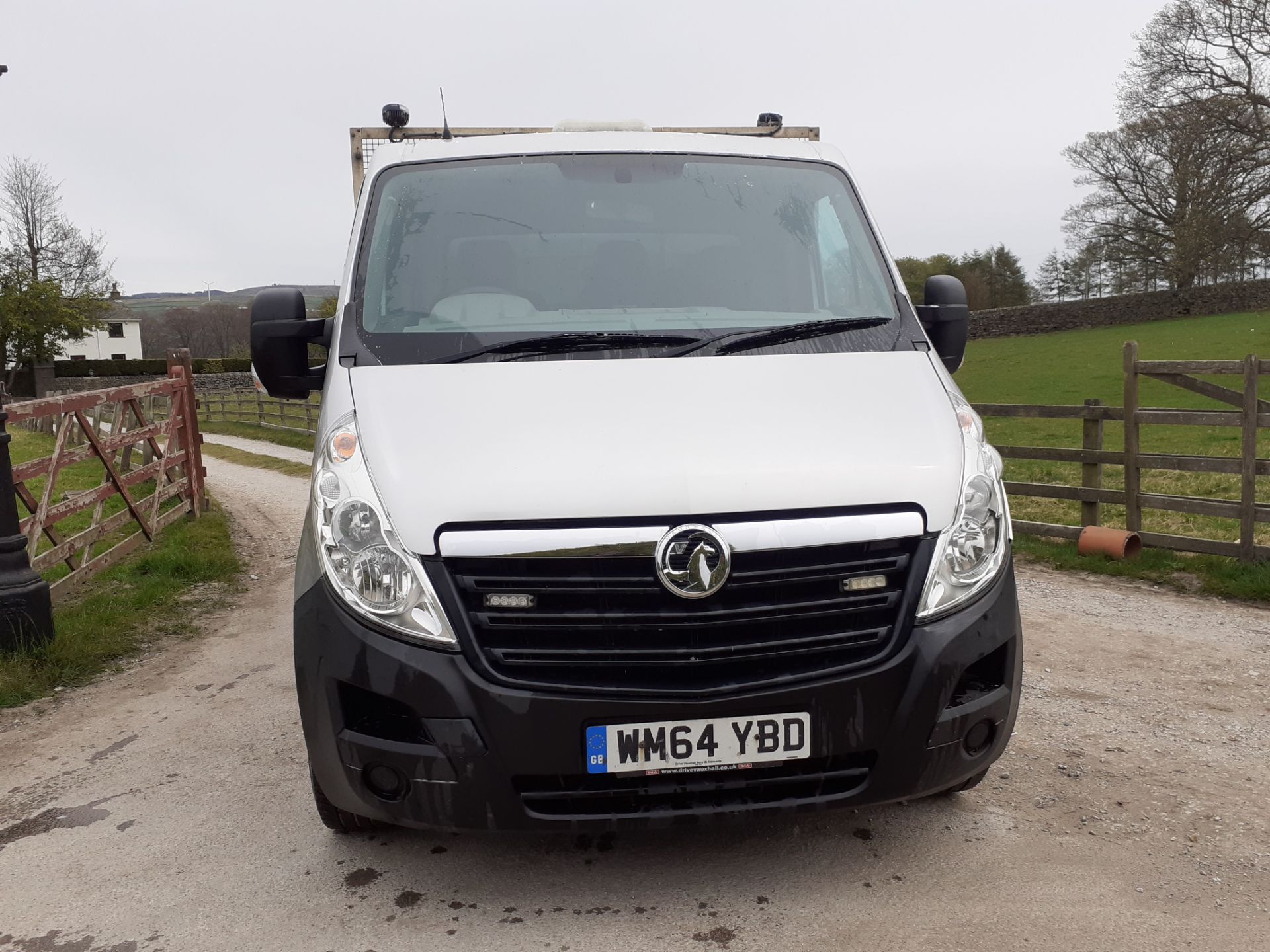 2015/64 REG VAUXHALL MOVANO F3500 L2H1 CDTI 2.3 DIESEL DROPSIDE LORRY, SHOWING 0 FORMER KEEPERS - Image 2 of 7