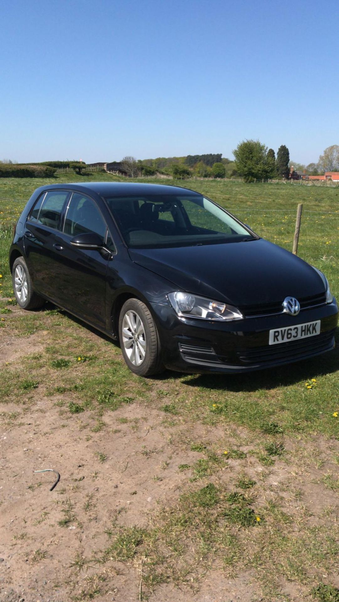 2013/63 REG VOLKSWAGEN GOLF SE BLUEMOTION TECH TDI 1.6 DIESEL 5DR HATCHBACK, SHOWING 3 FORMER KEEPER - Image 2 of 10