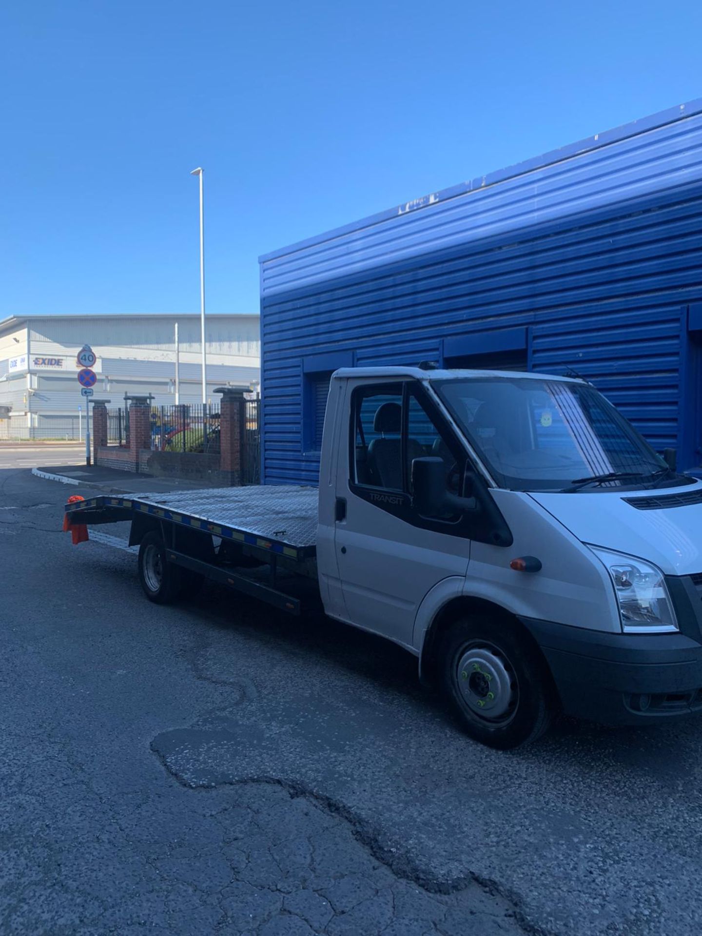 2008/58 REG FORD TRANSIT 100 T350L RWD RECOVERY WHITE, SHOWING 3 FORMER KEEPERS *PLUS VAT* - Image 2 of 11