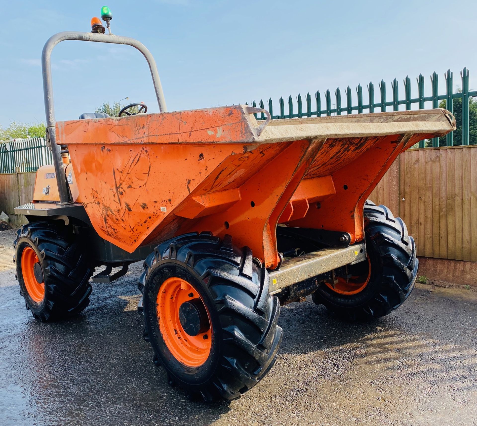 AUSA D 600 AP 6 TONNE DUMPER, YEAR 2015, 1216 HOURS, GOOD TYRES, CE MARKED *PLUS VAT* - Image 5 of 12