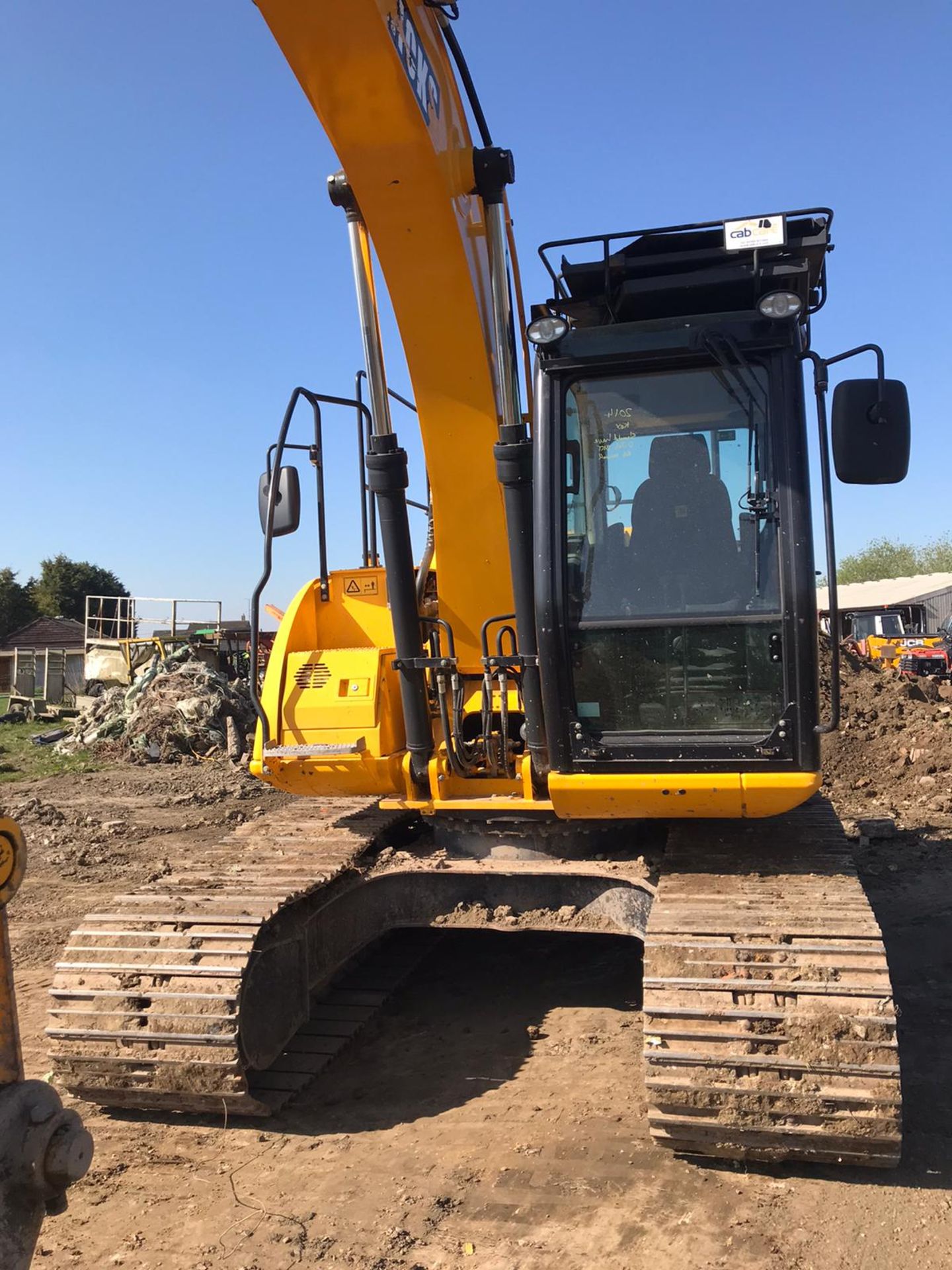 2014 JCB JS130LC TRACKED CRAWLER DIGGER / EXCAVATOR, SHOWING 5470 HOURS, RUNS, DRIVES & DIGS - Image 4 of 6