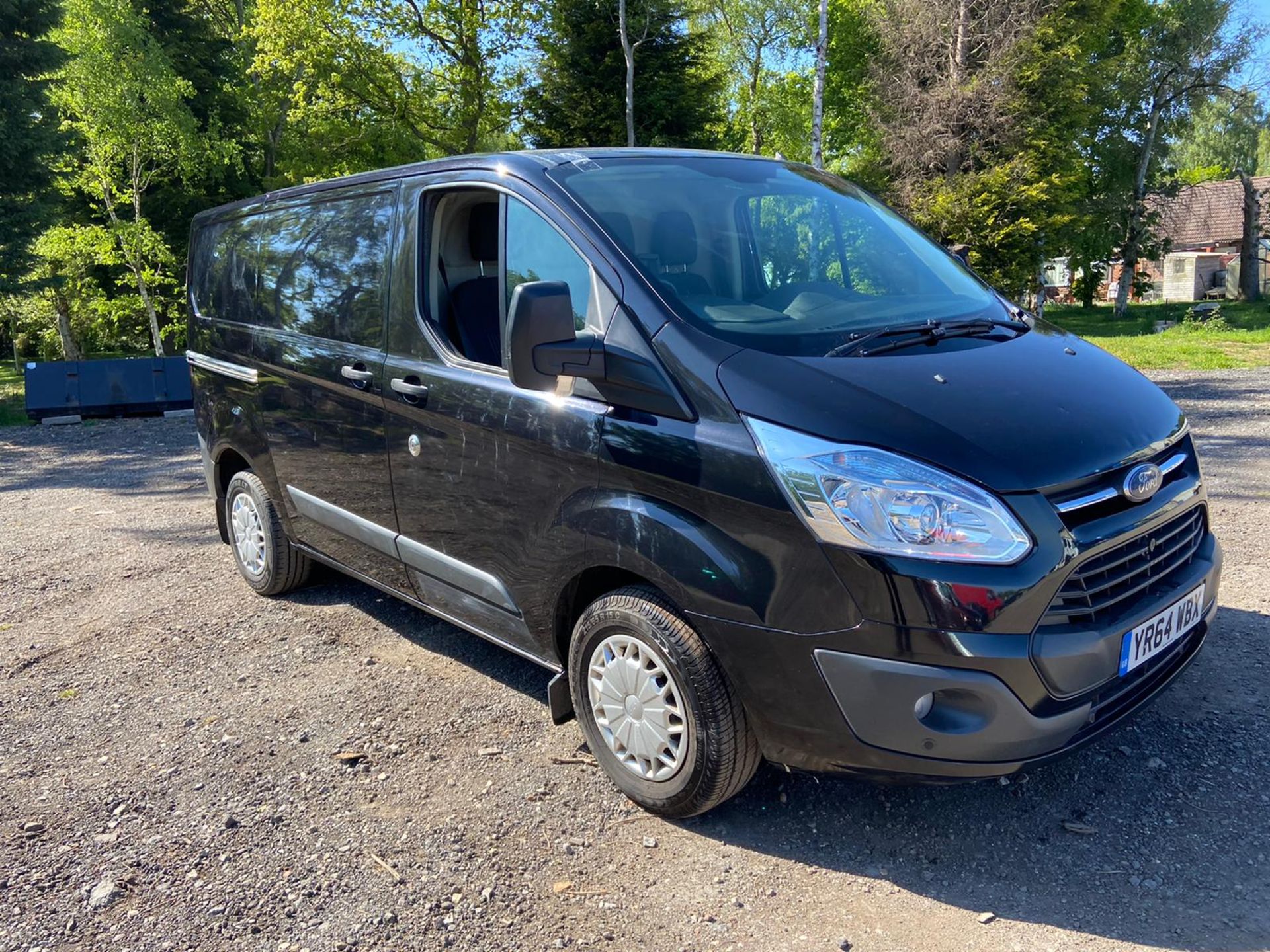 2015/64 REG FORD TRANSIT CUSTOM 270 TREND ETE 2.2 DIESEL PANEL VAN, SHOWING 0 FORMER KEEPERS