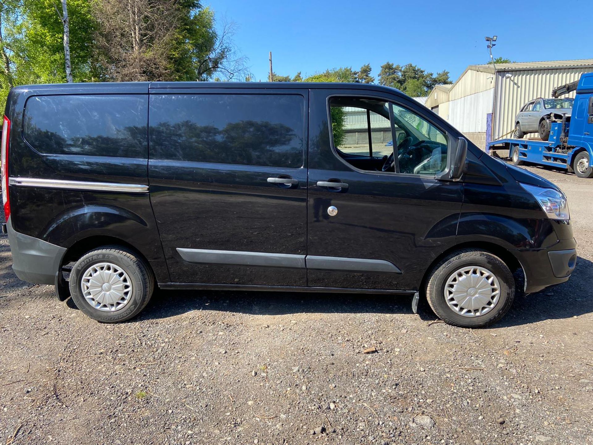 2015/64 REG FORD TRANSIT CUSTOM 270 TREND ETE 2.2 DIESEL PANEL VAN, SHOWING 0 FORMER KEEPERS - Image 8 of 13