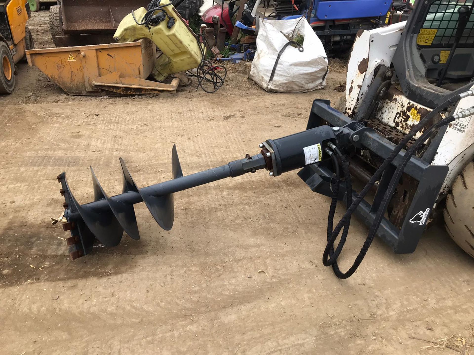BRAND NEW WOLVERINE AUGER, COMES WITH 2 AUGERS, SUITABLE FOR BOBCAT SKIDSTEER *PLUS VAT*