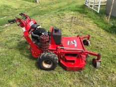 FERRIS WALK BEHIND MOWER, MODEL 5900688, V TWIN KAWASAKI ENGINE, YEAR 2009, EX-COUNCIL *PLUS VAT*