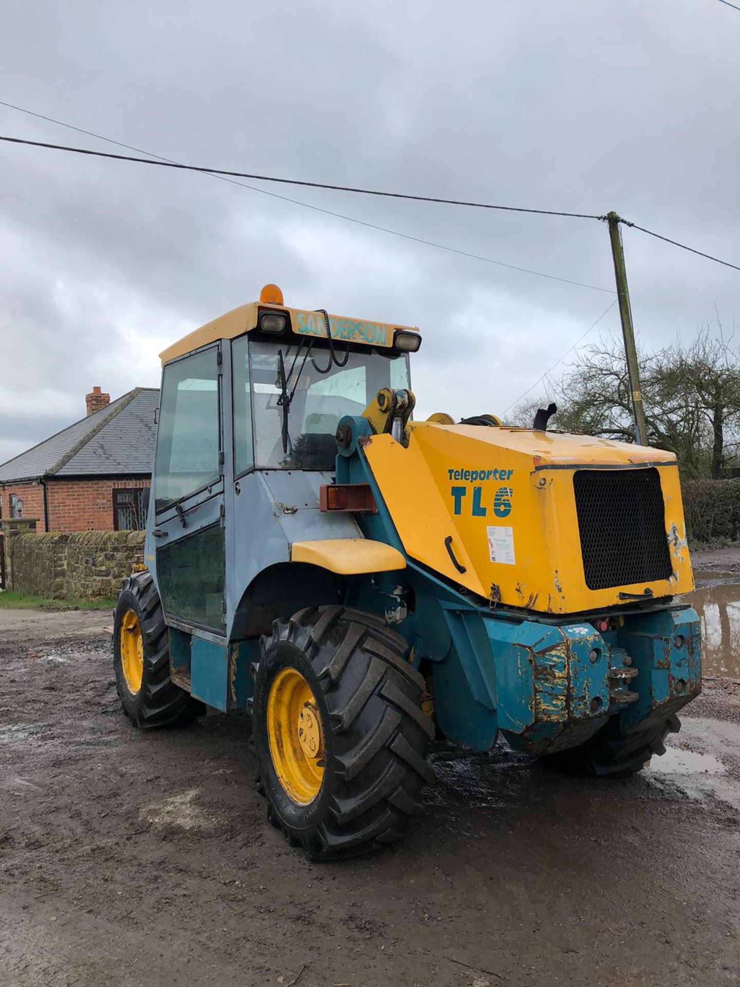 SANDERSON TL6 TELEHANDLER, 6M REACH, 4 WHEEL DRIVE, RUNS, WORKS & LIFTS *PLUS VAT* - Image 5 of 7