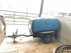 SULLAIR 45 SINGLE AXLE TOWABLE DIESEL COMPRESSOR, 1402 HOURS, RUNS & MAKES AIR *PLUS VAT*