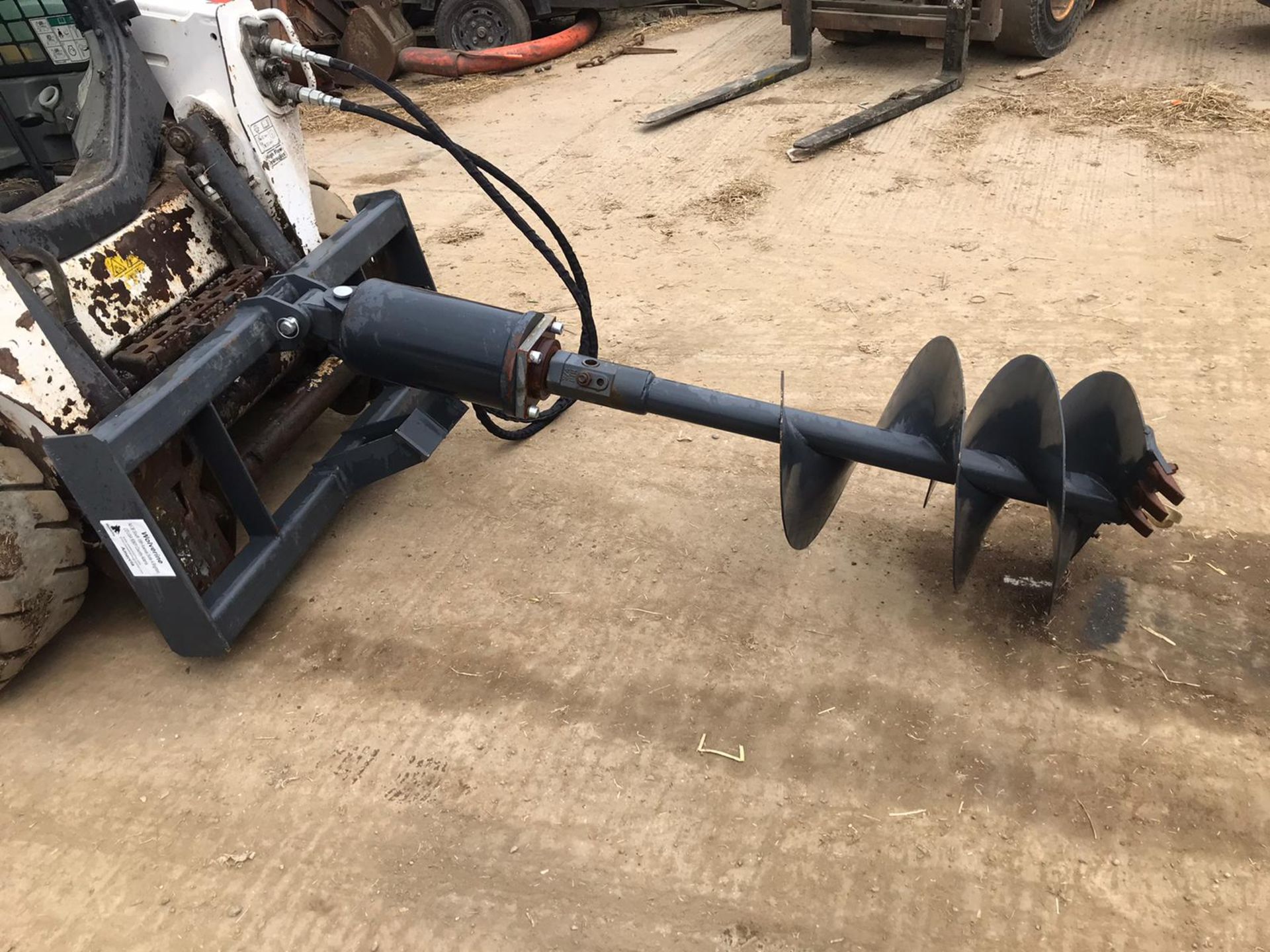 BRAND NEW WOLVERINE AUGER, COMES WITH 2 AUGERS, SUITABLE FOR BOBCAT SKIDSTEER *PLUS VAT* - Image 6 of 6