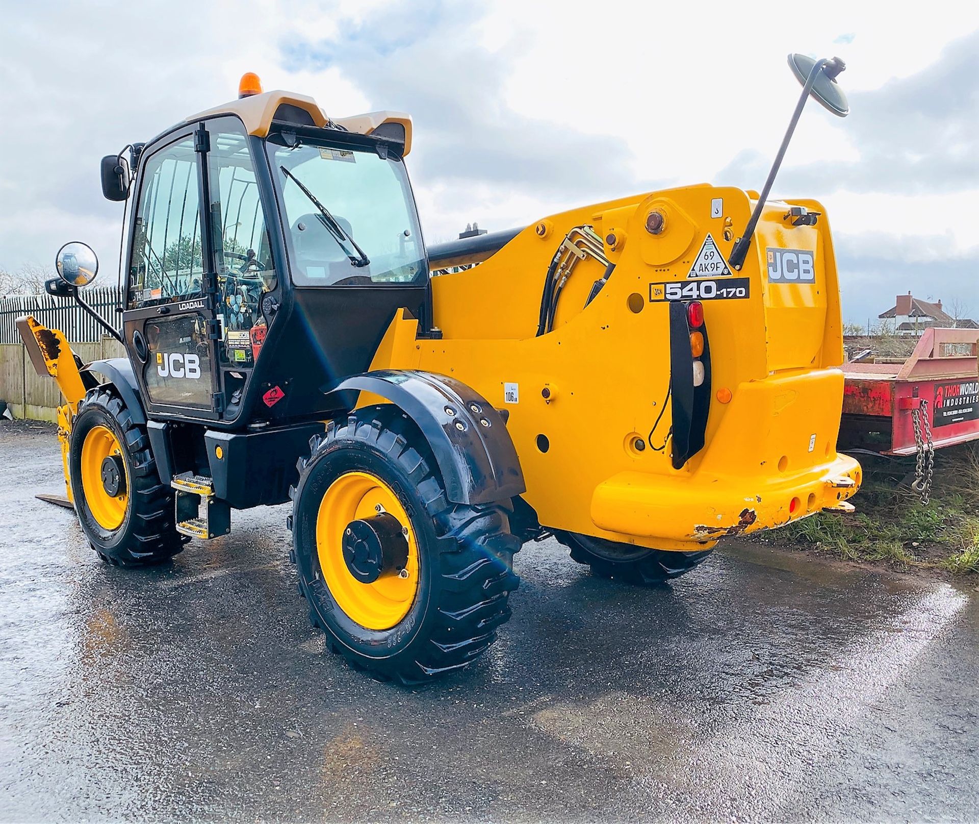 JCB 540-170 TELEHANDLER, YEAR 2014, 2982 HOURS, CAMERA, AIR CON, SWAY, 17M REACH *PLUS VAT* - Image 2 of 15