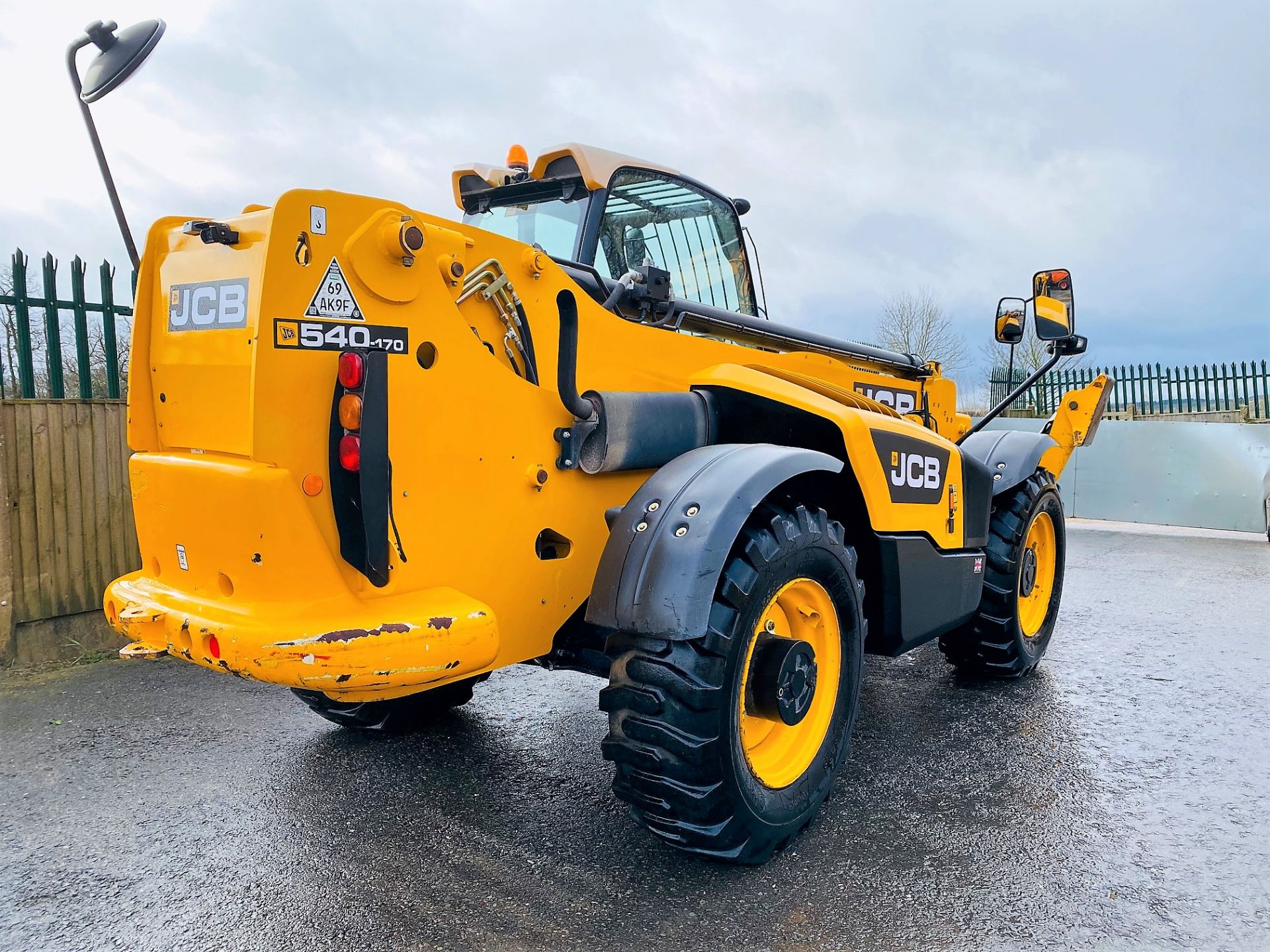 JCB 540-170 TELEHANDLER, YEAR 2014, 2982 HOURS, CAMERA, AIR CON, SWAY, 17M REACH *PLUS VAT* - Image 4 of 15