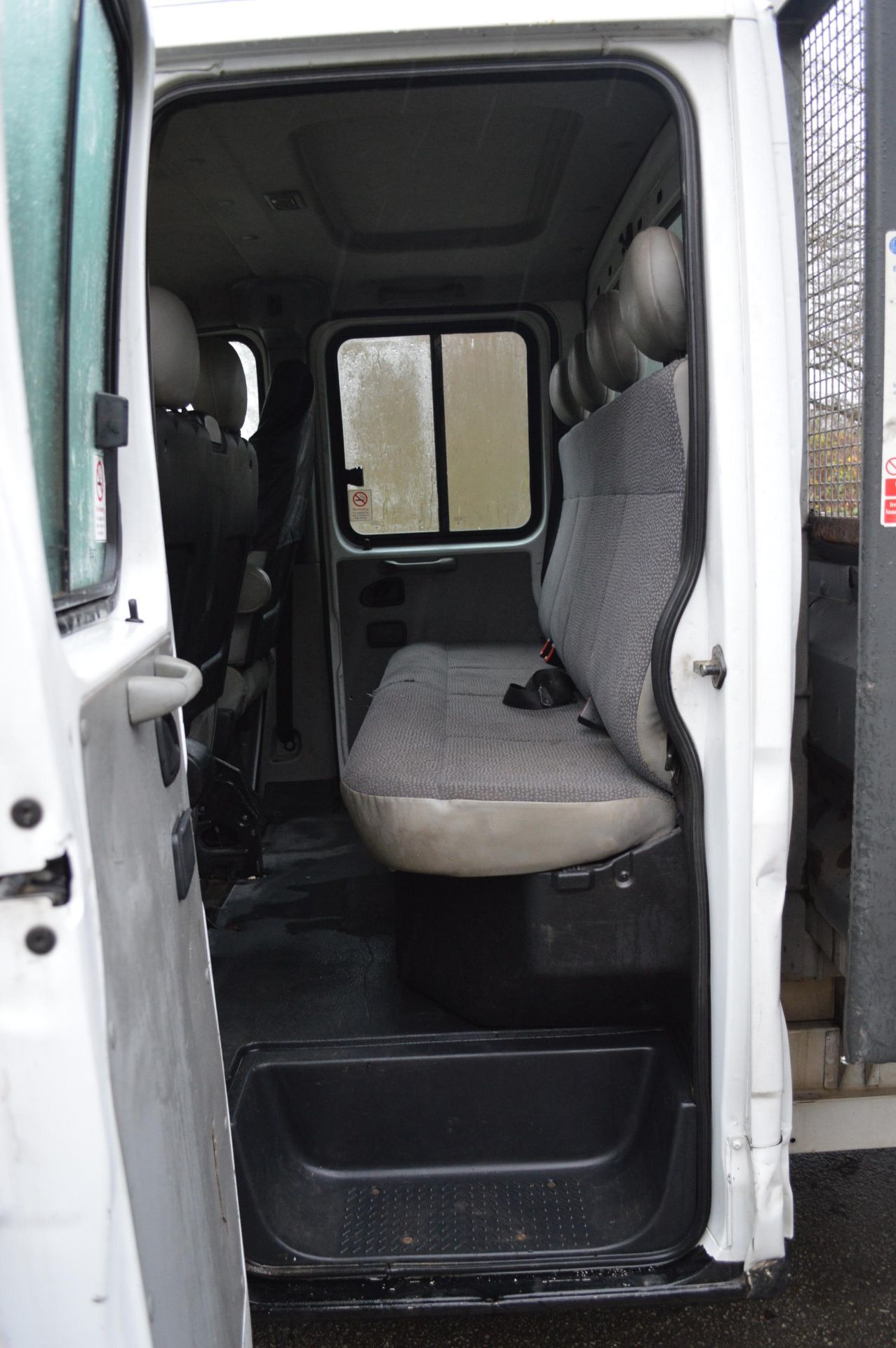 2009/59 REG VAUXHALL MOVANO 3500 CDTI LWB DOUBLE CAB TIPPER, SHOWING 2 FORMER KEEPERS *NO VAT* - Image 8 of 18