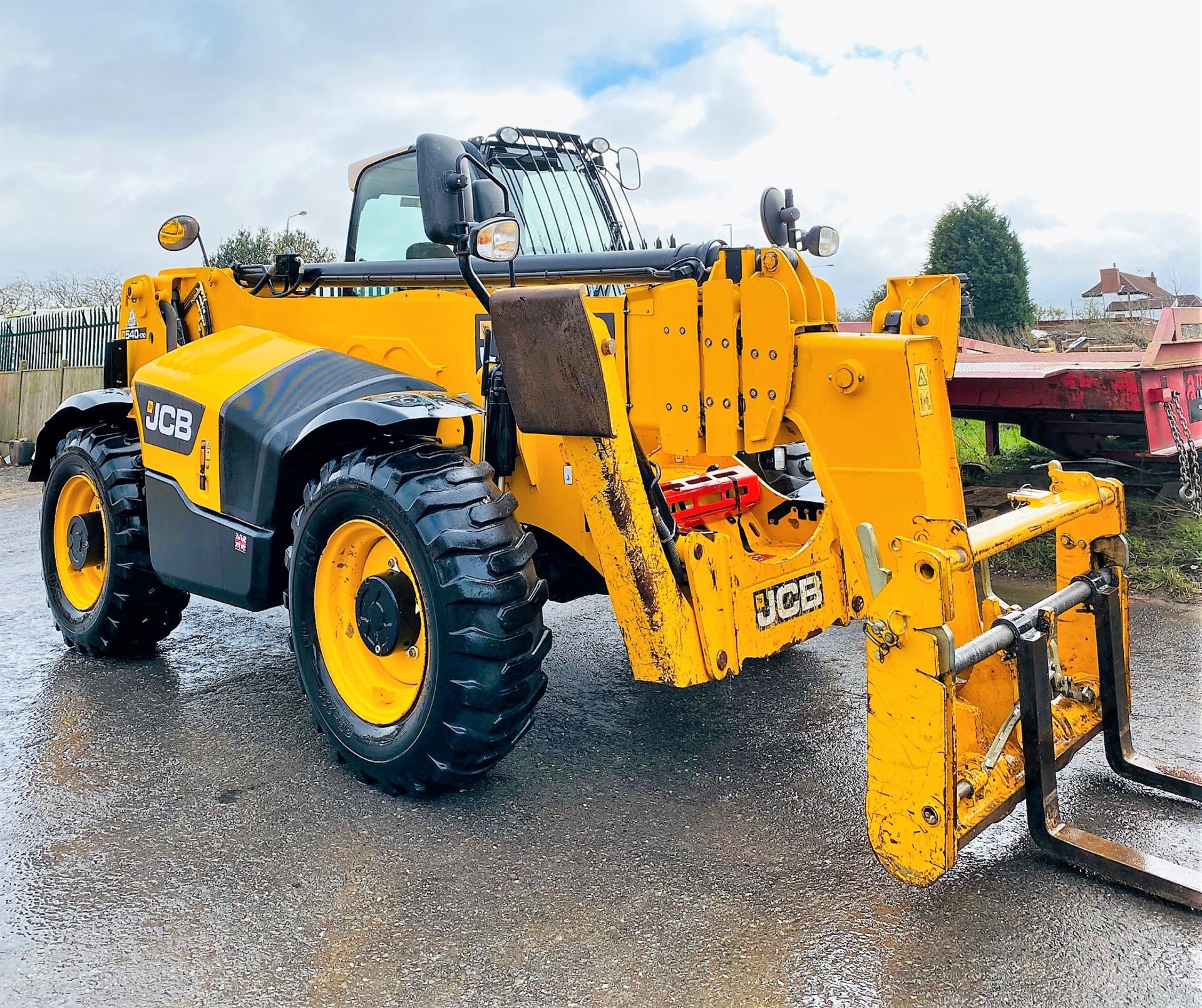 JCB 540-170 TELEHANDLER, YEAR 2014, 2982 HOURS, CAMERA, AIR CON, SWAY, 17M REACH *PLUS VAT* - Image 6 of 15