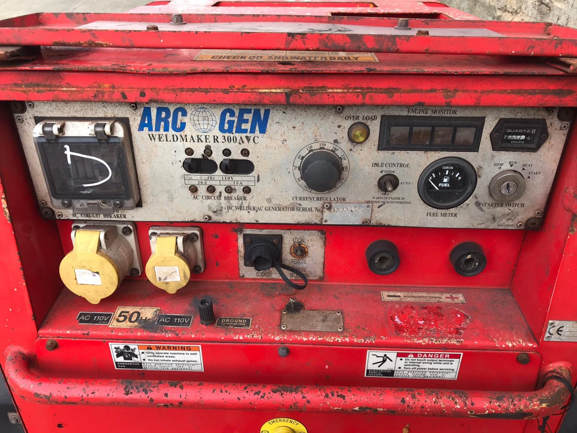 ARC GEN WELDMAKER 300 AVC, YEAR 2010, HOURS 2757, READY FOR WORK *PLUS VAT* - Image 7 of 7