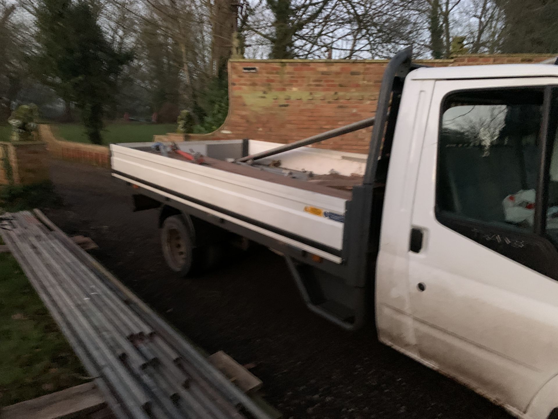 2010 FORD TRANSIT XLWB EXT FRAME 13FT PICKUP IDEAL SCAFFOLDING 2.4TDCI - Image 2 of 7