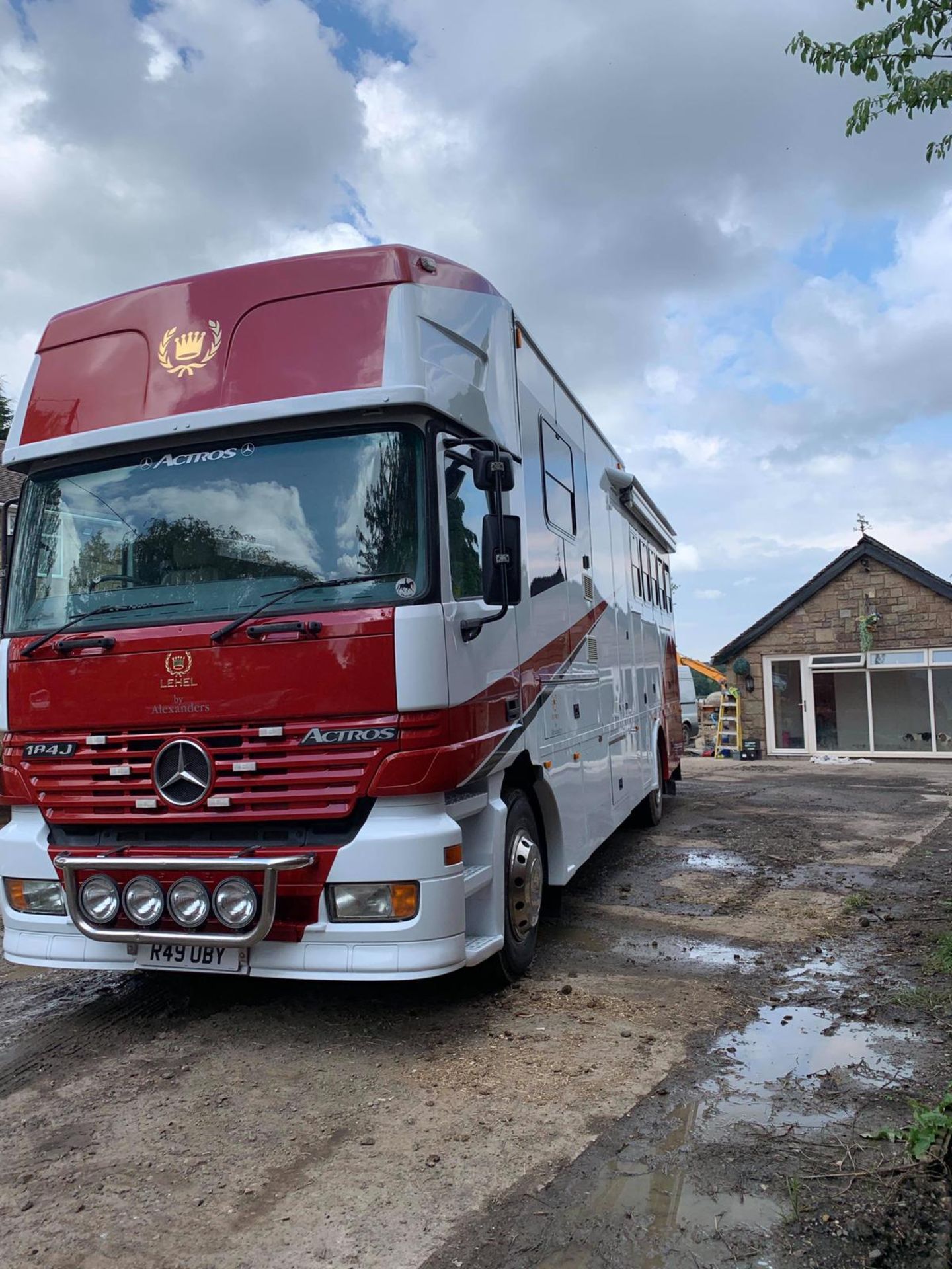 MERCEDES CVS ACTROS 1840 LS SLP HORSEBOX TRAILER, PROFESSIONAL BUILD BY LEHEL ALEXANDERS - Image 3 of 14