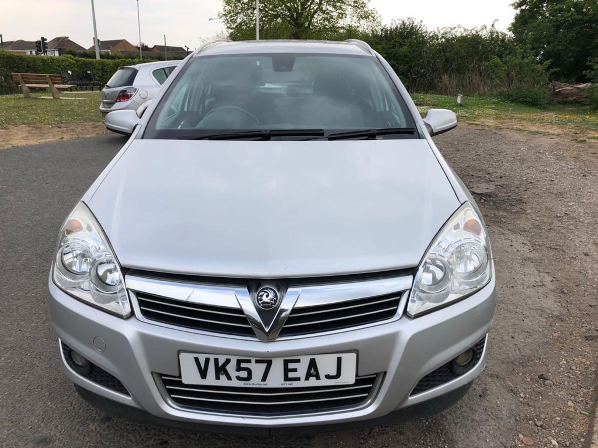 2007/57 REG VAUXHALL ASTRA DESIGN CDTI 100 1.7 DIESEL ESTATE SILVER, SHOWING 2 FORMER KEEPERS - Image 2 of 23