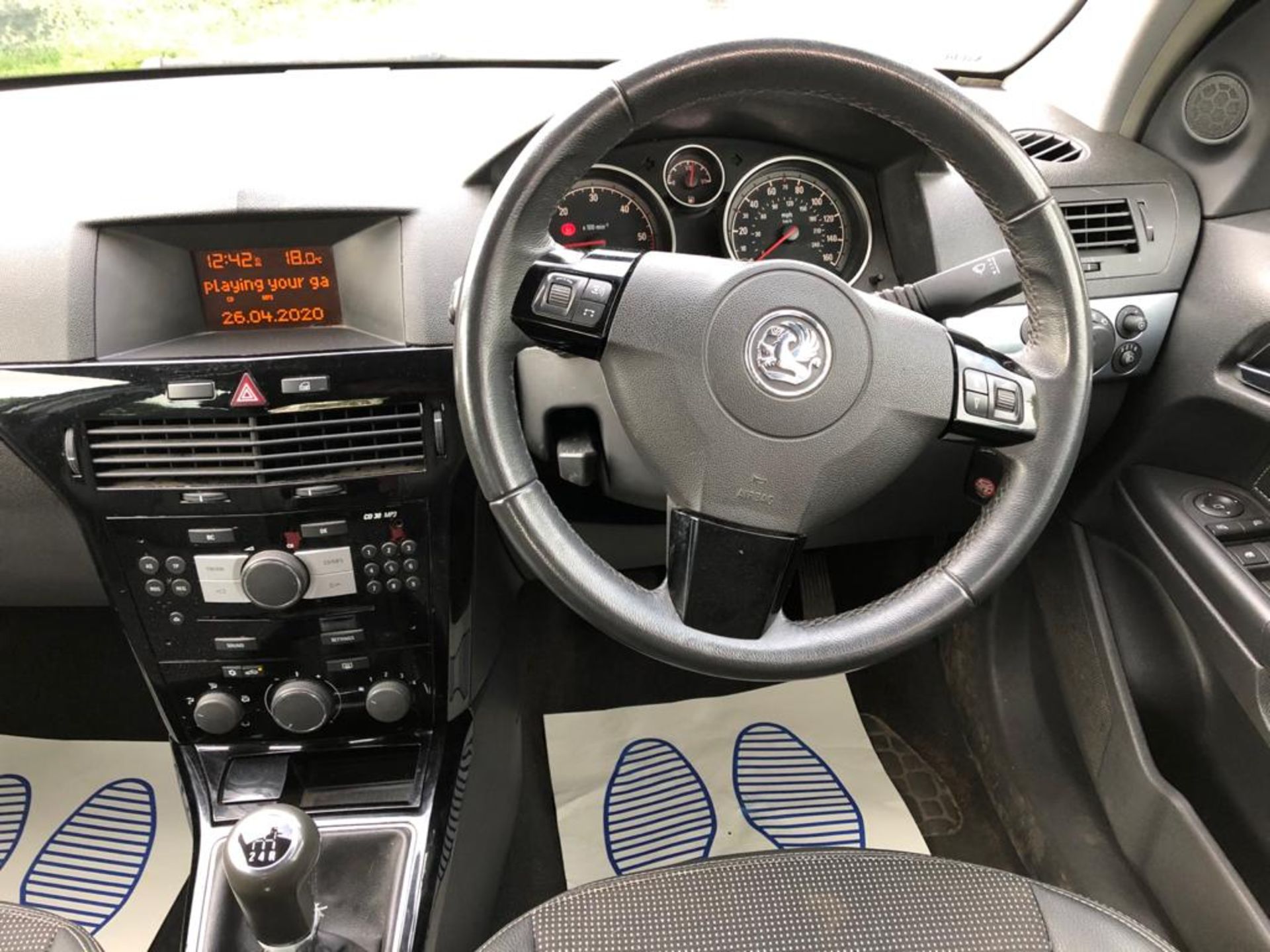 2007/57 REG VAUXHALL ASTRA DESIGN CDTI 100 1.7 DIESEL ESTATE SILVER, SHOWING 2 FORMER KEEPERS - Image 17 of 23