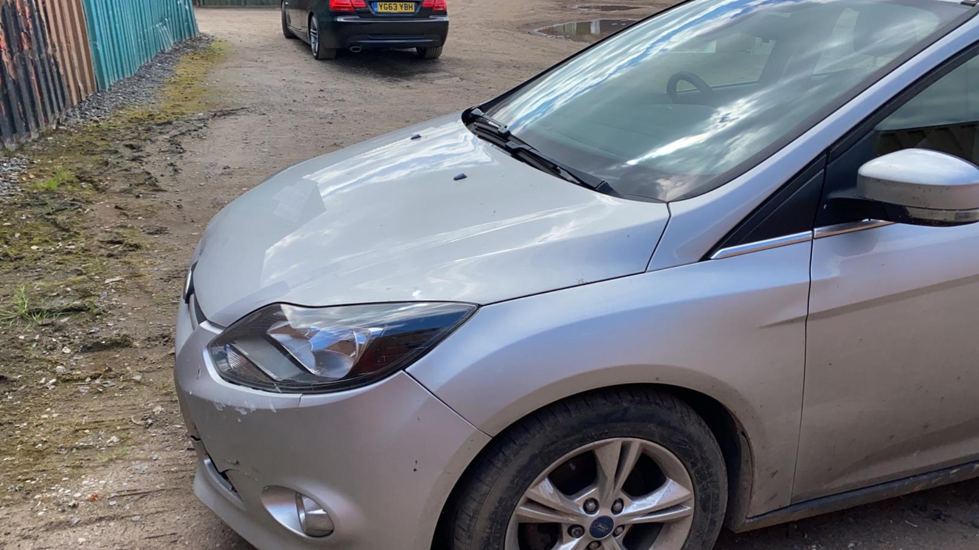 2013/13 REG FORD FOCUS ZETEC TDCI SILVER 1.6 DIESEL ESTATE, SHOWING 1 FORMER KEEPER *NO VAT* - Image 3 of 7