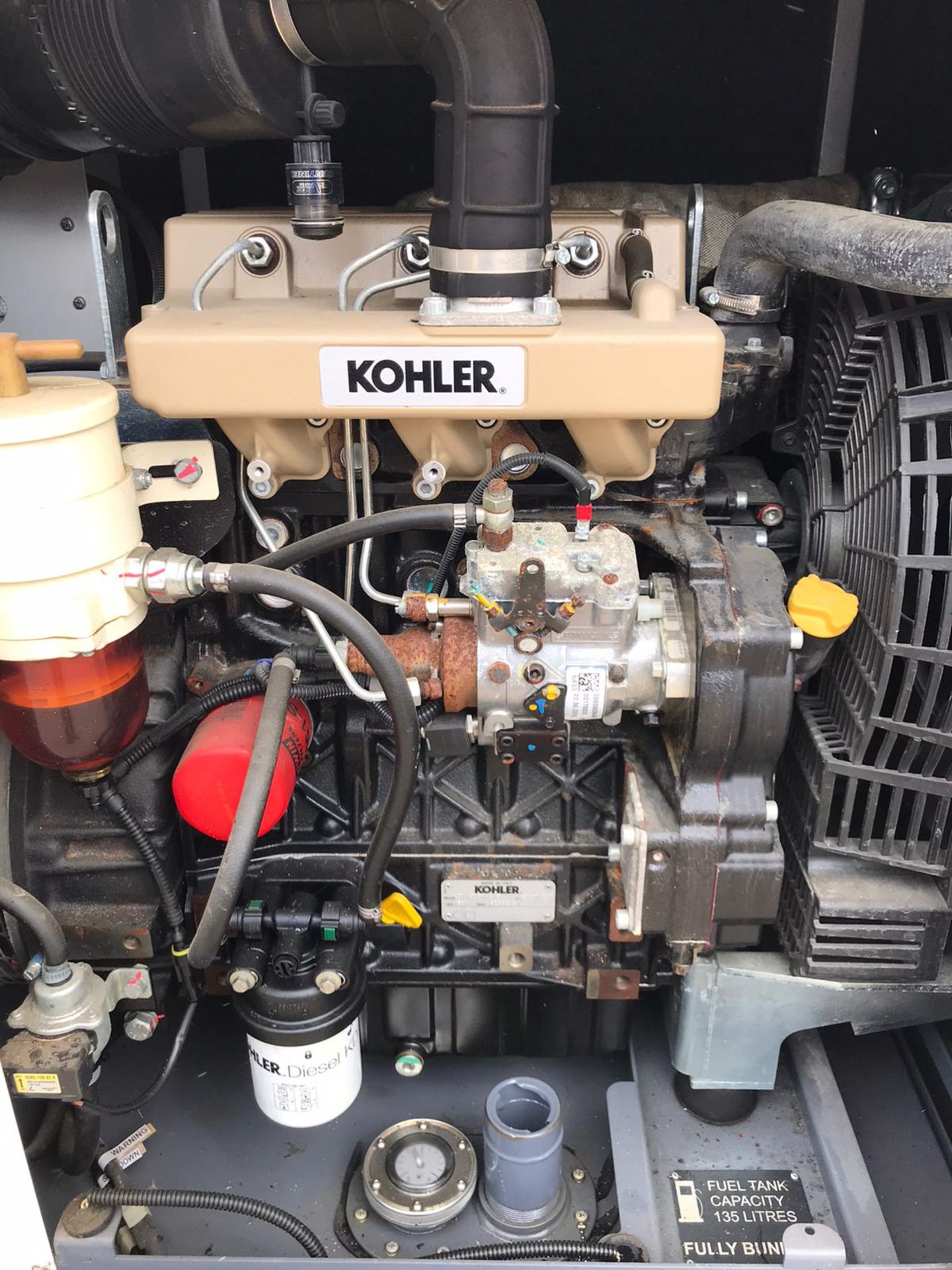 2016 BRUNO GX23L 20 KVA GENERATOR C/W LOMBARDINI KOHLER ENGINE, 3 PHASE, RUNS, WORKS, MAKES POWER - Image 6 of 7